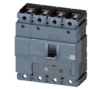 siemens Effektbryter 3va12 36ka 4-p tm240 200a b