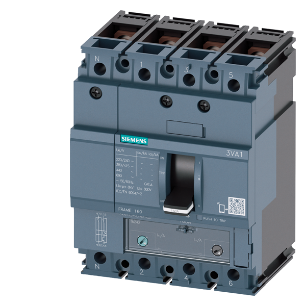 EFFEKTBRYTER 3VA11 25KA 4-P TM240 25A B