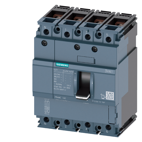 EFFEKTBRYTER 3VA11 25KA 4-P TM210 25A B
