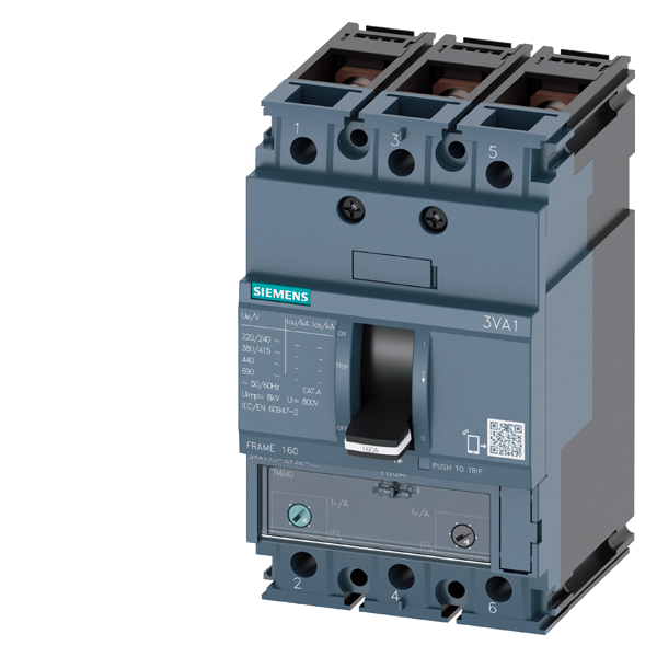 EFFEKTBRYTER 3VA11 55KA 3-P TM240 25A B