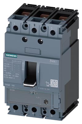 siemens Effektbryter 3va11 3p 20a tm120m 70ka k