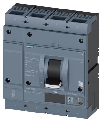siemens Effektbryter 3va25 630a 3p 55ka etu320 b