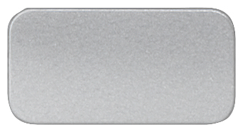 Merkeklapp 9.5x18.5mm med sybol:O I