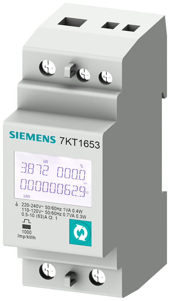 KWH.MÅLER PAC1600 1-FAS 63A S0 MID