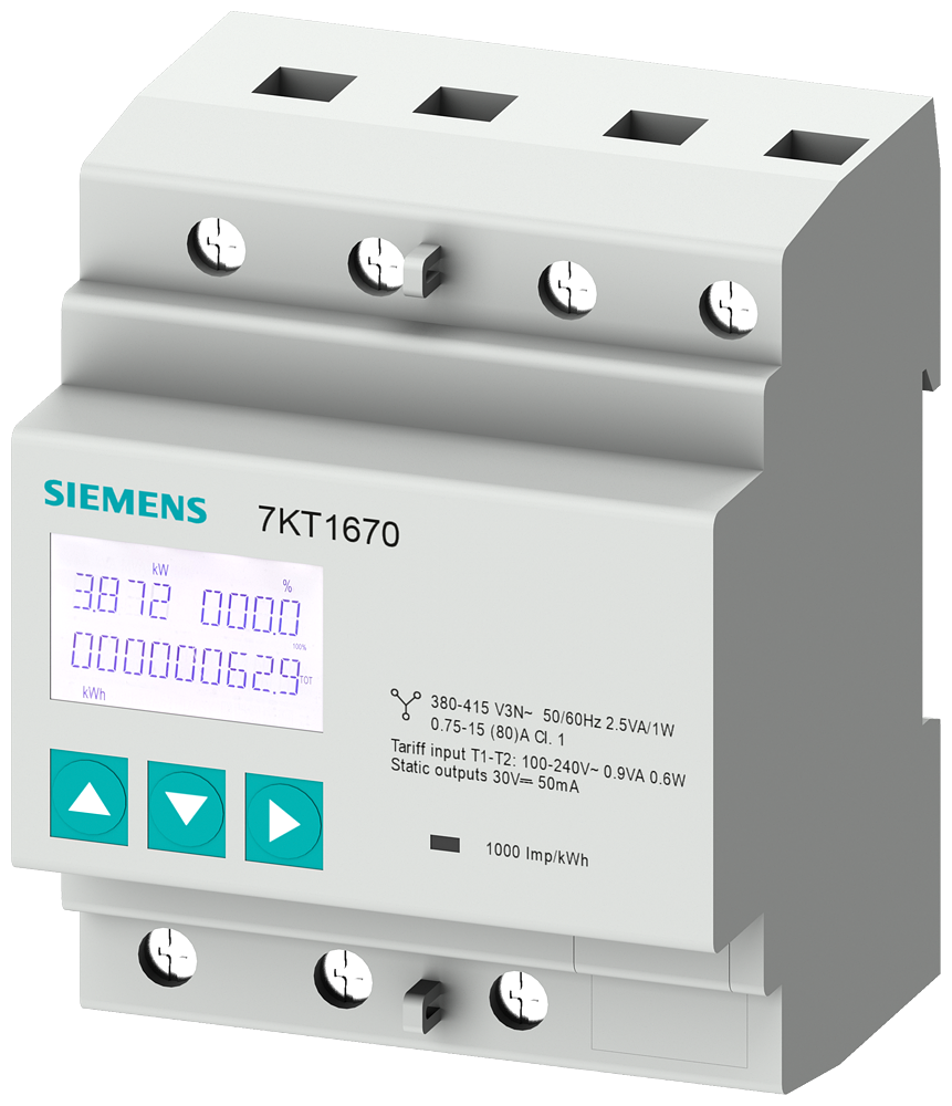 KWH.MÅLER PAC1600 3-FAS / 63A S0 MID