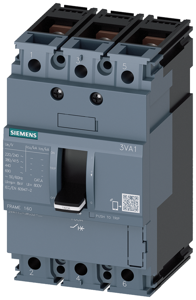 EFFEKTBRYTER 3VA11 TM110M 3P 12 5A B M