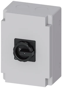 siemens Sikkerhetsbryter 3-p 125a ip65,sort