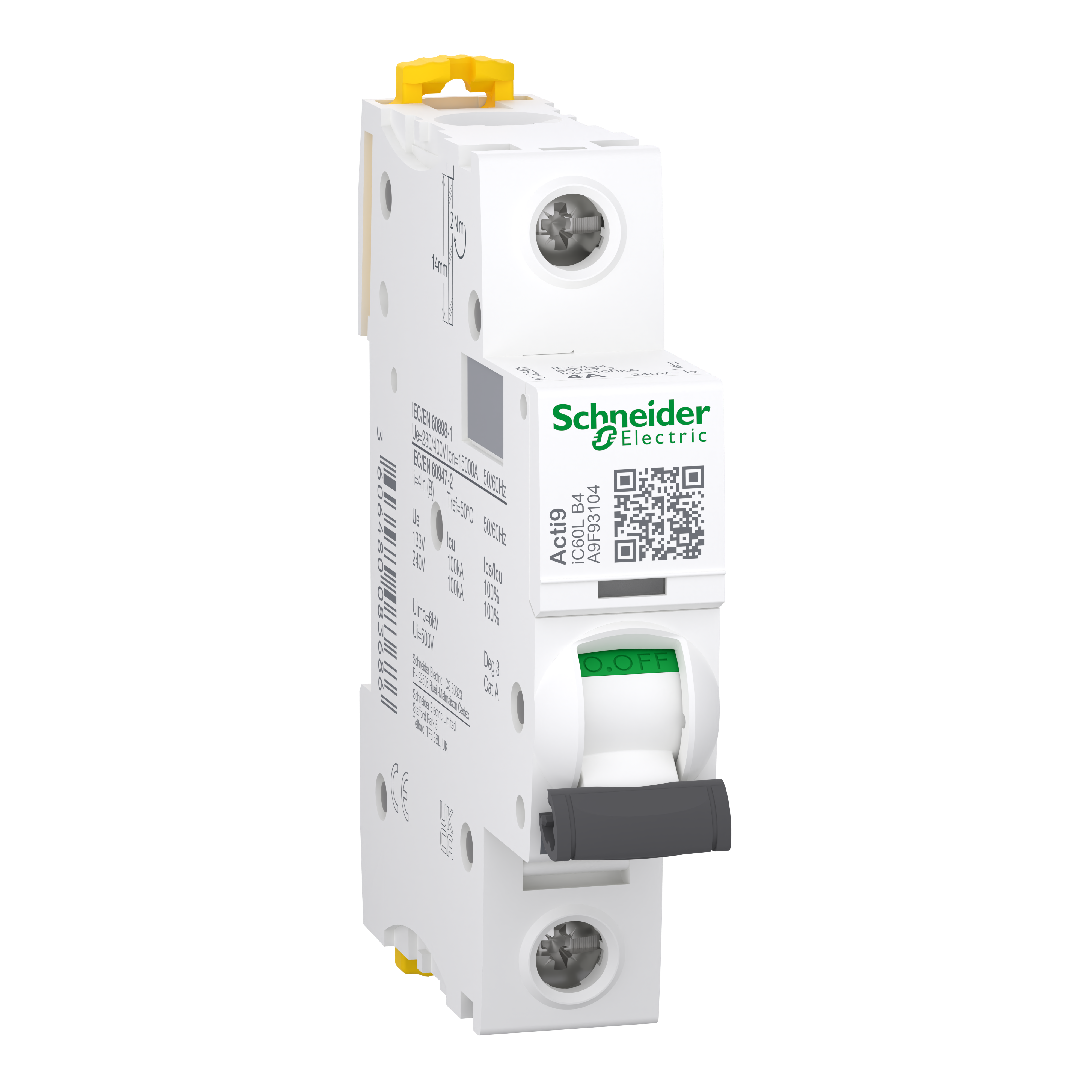 Aut.sikr iC60L 1P 4A/B