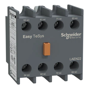 schneider electric Apukosketin easypact laen22, 2no+2nc, lc1e/cae