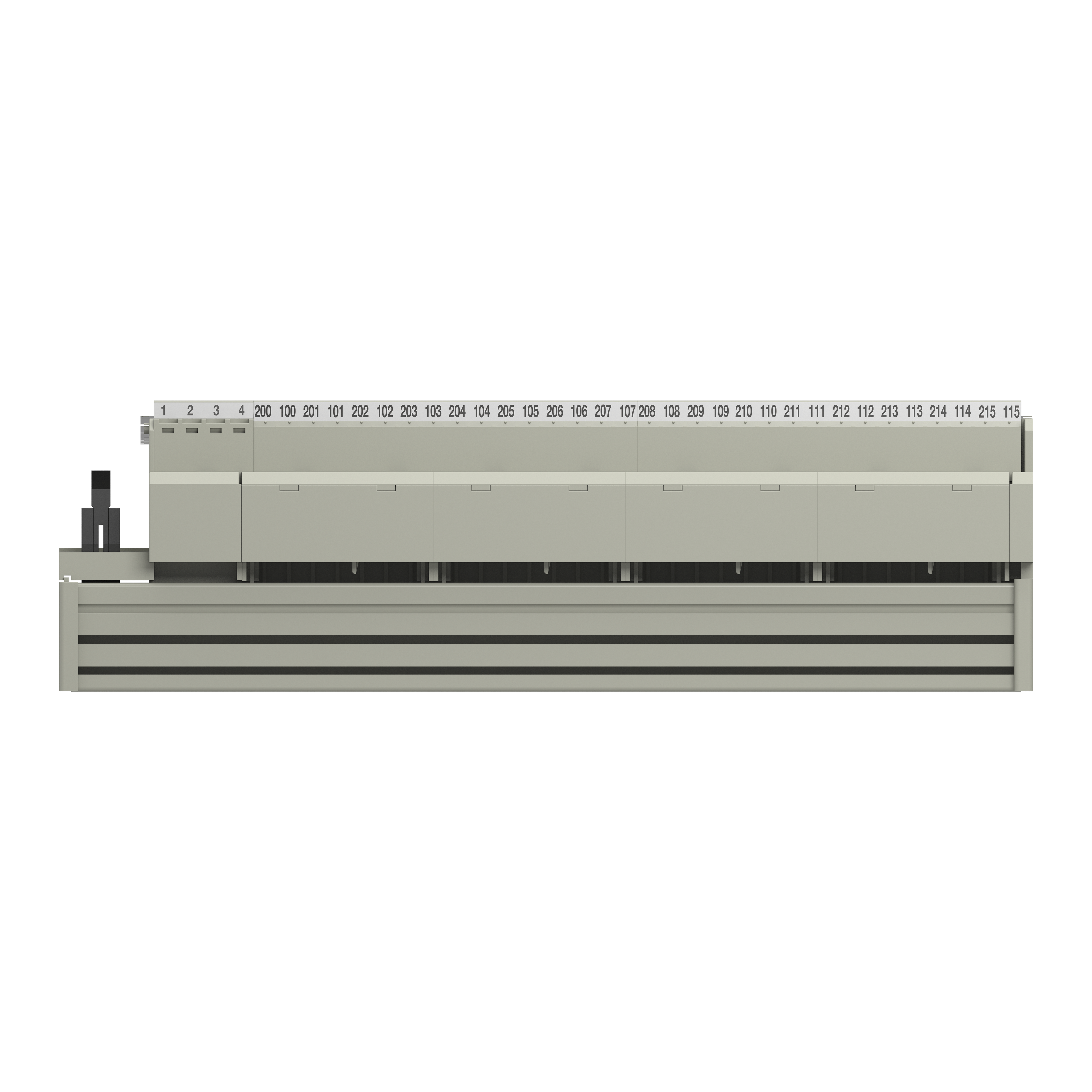 schneider electric 16 o rele, pot.fri, 1 n/o abe7r16s210