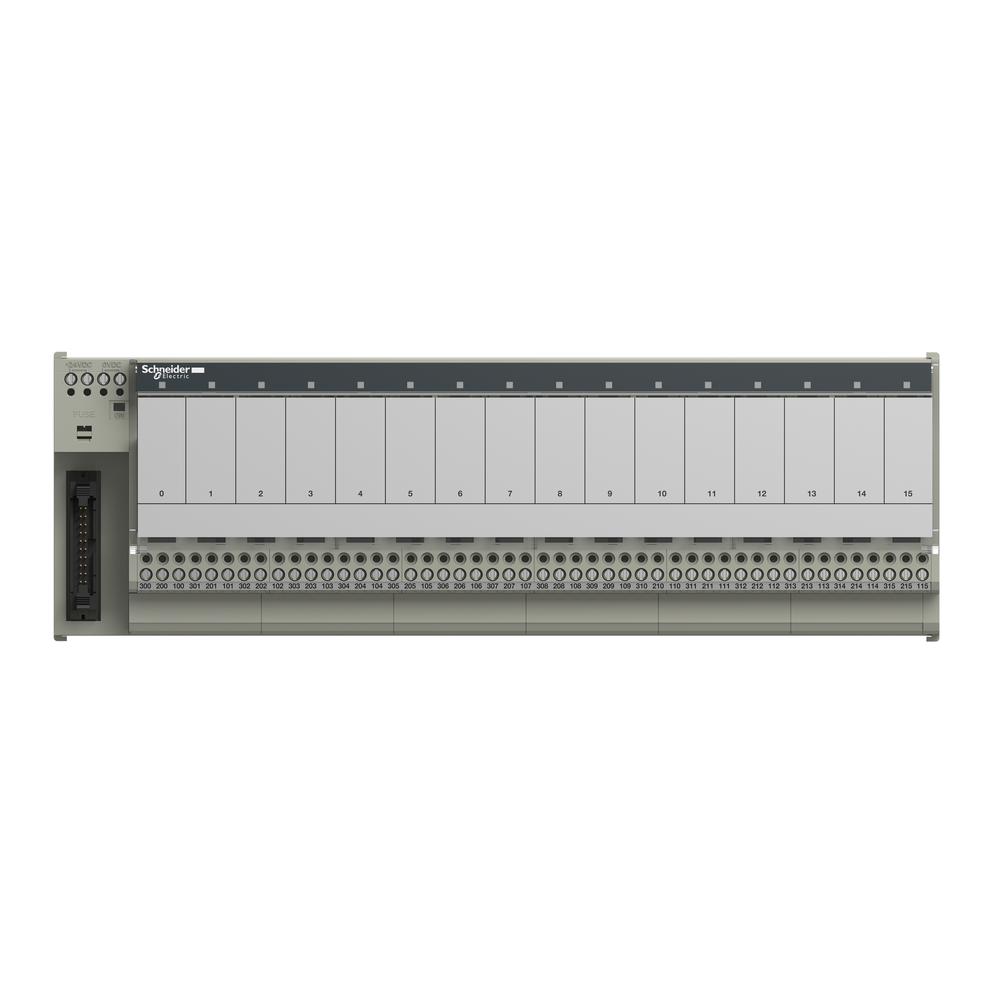 schneider electric 16 o, pot.fri, 1 c/o, rele 12m abe7r16t330