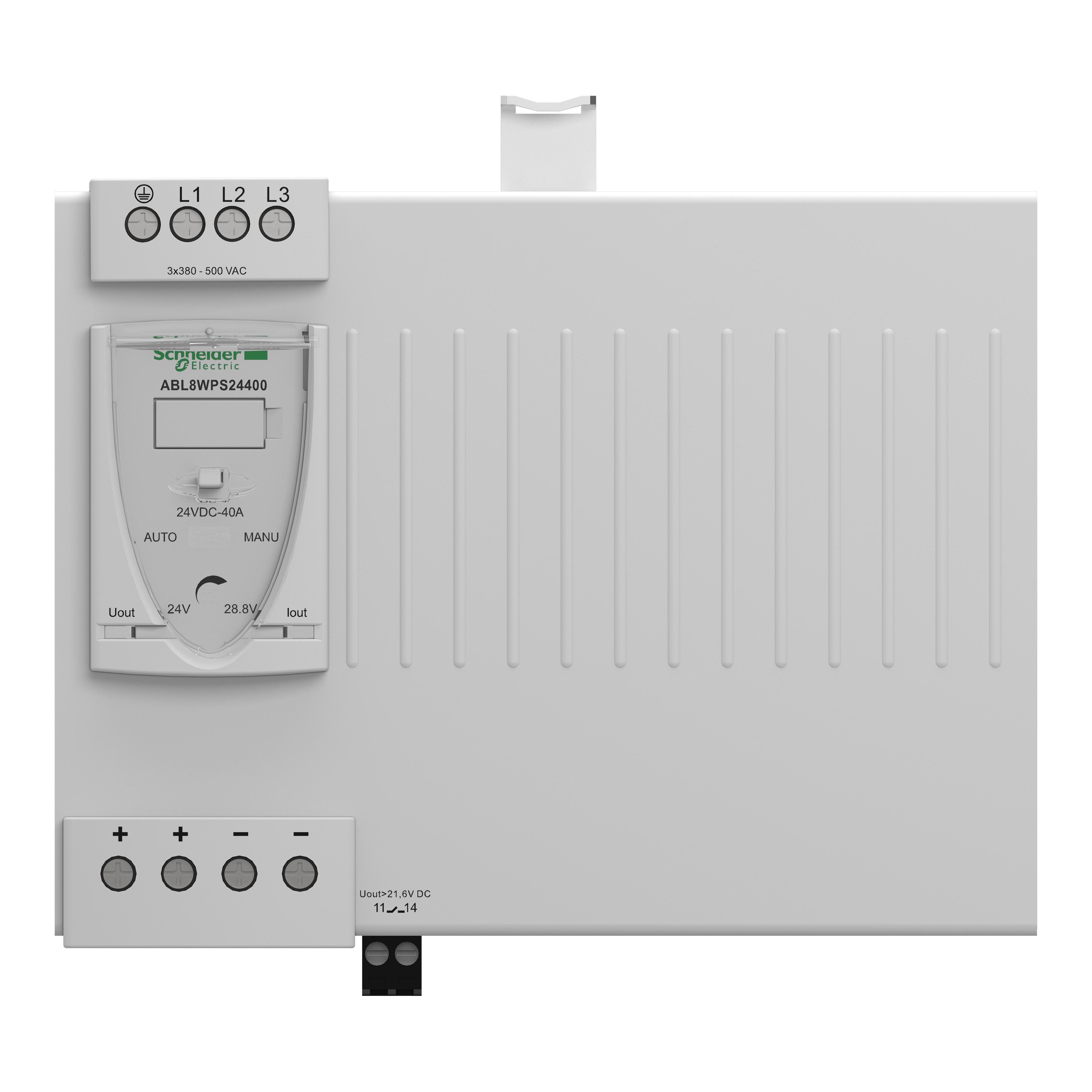 schneider electric Nätaggregat 3f 400-500v/24v 40
