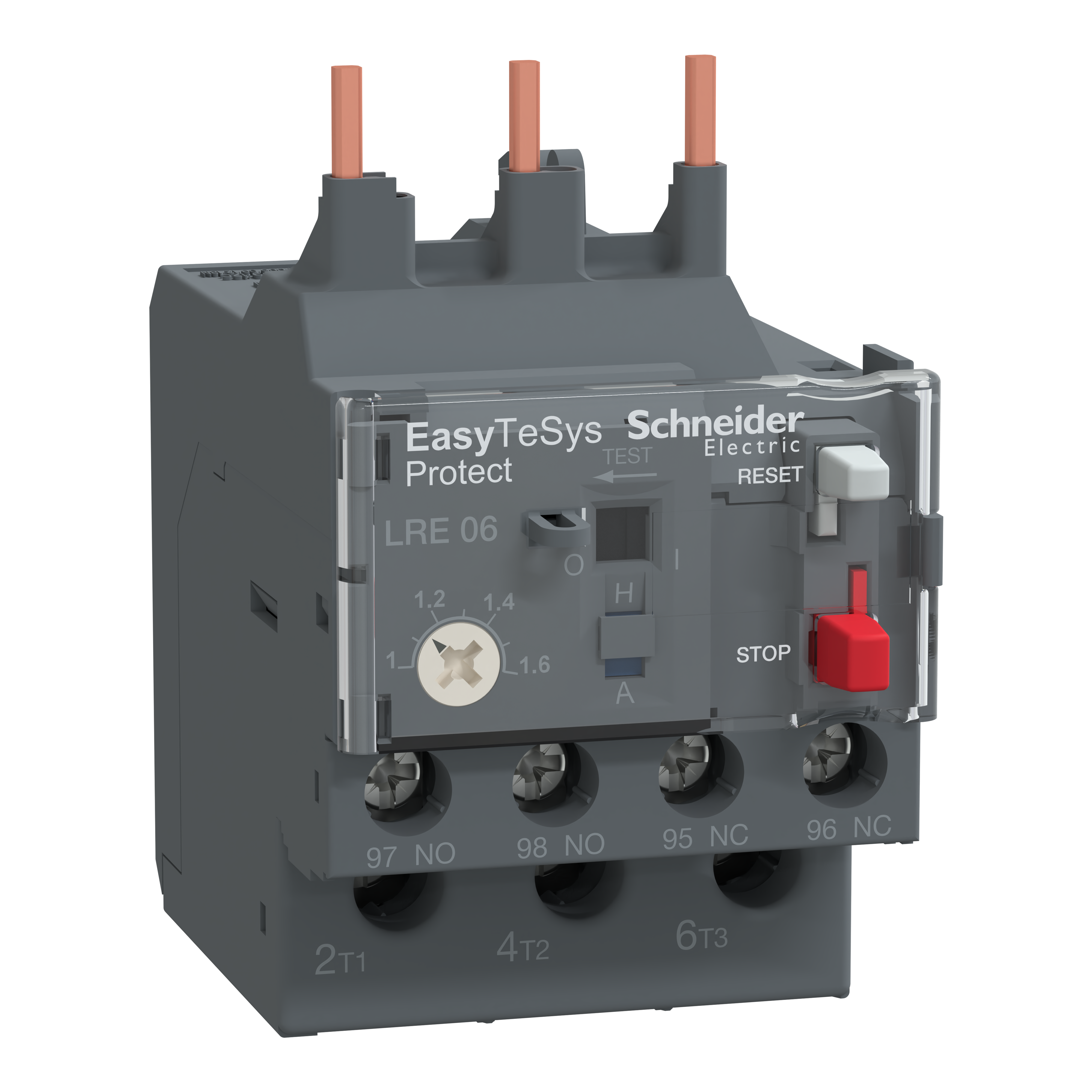 schneider electric Lämpörele easypact lre06, 1...1.6a, 10a