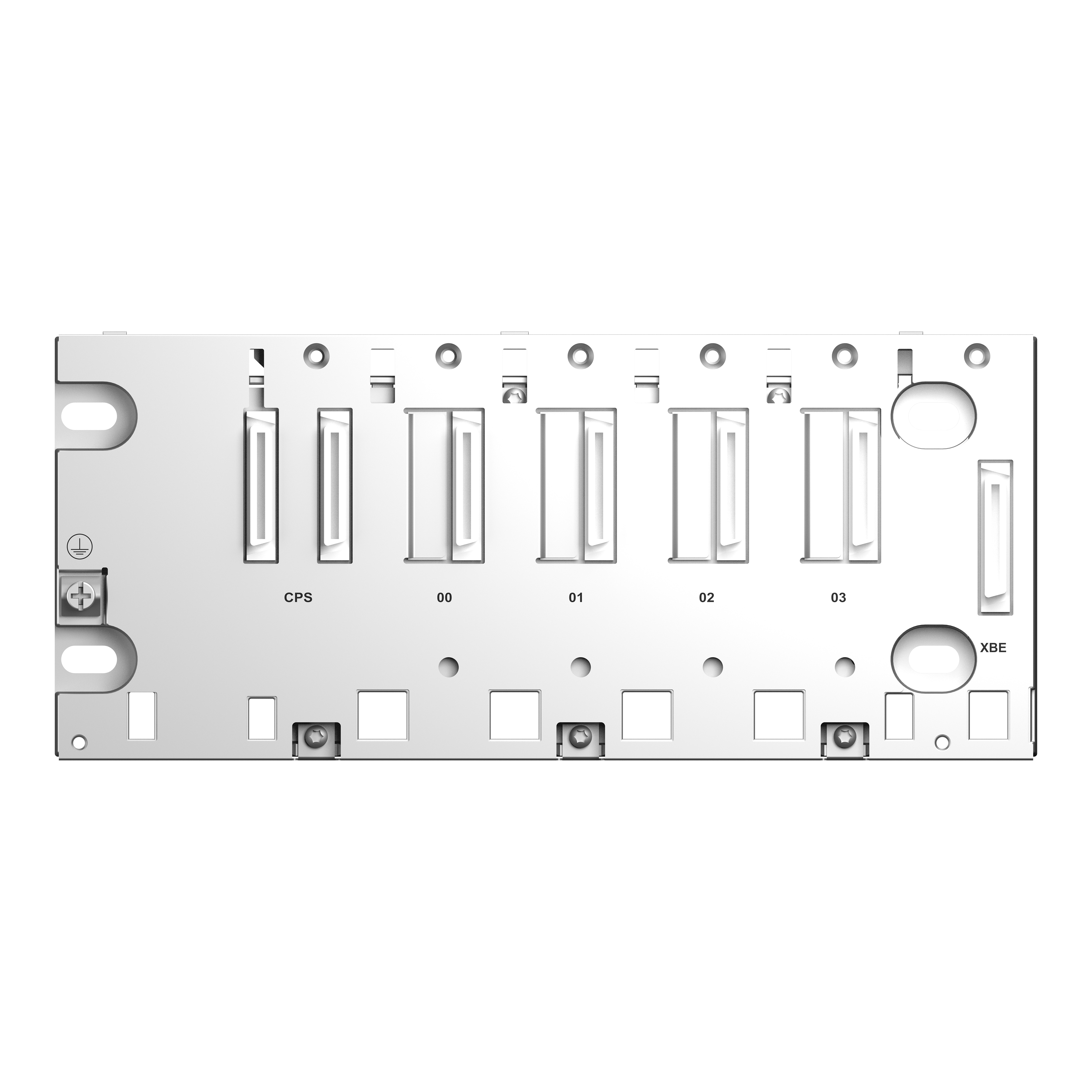 schneider electric Grundrack 4 modulplatser