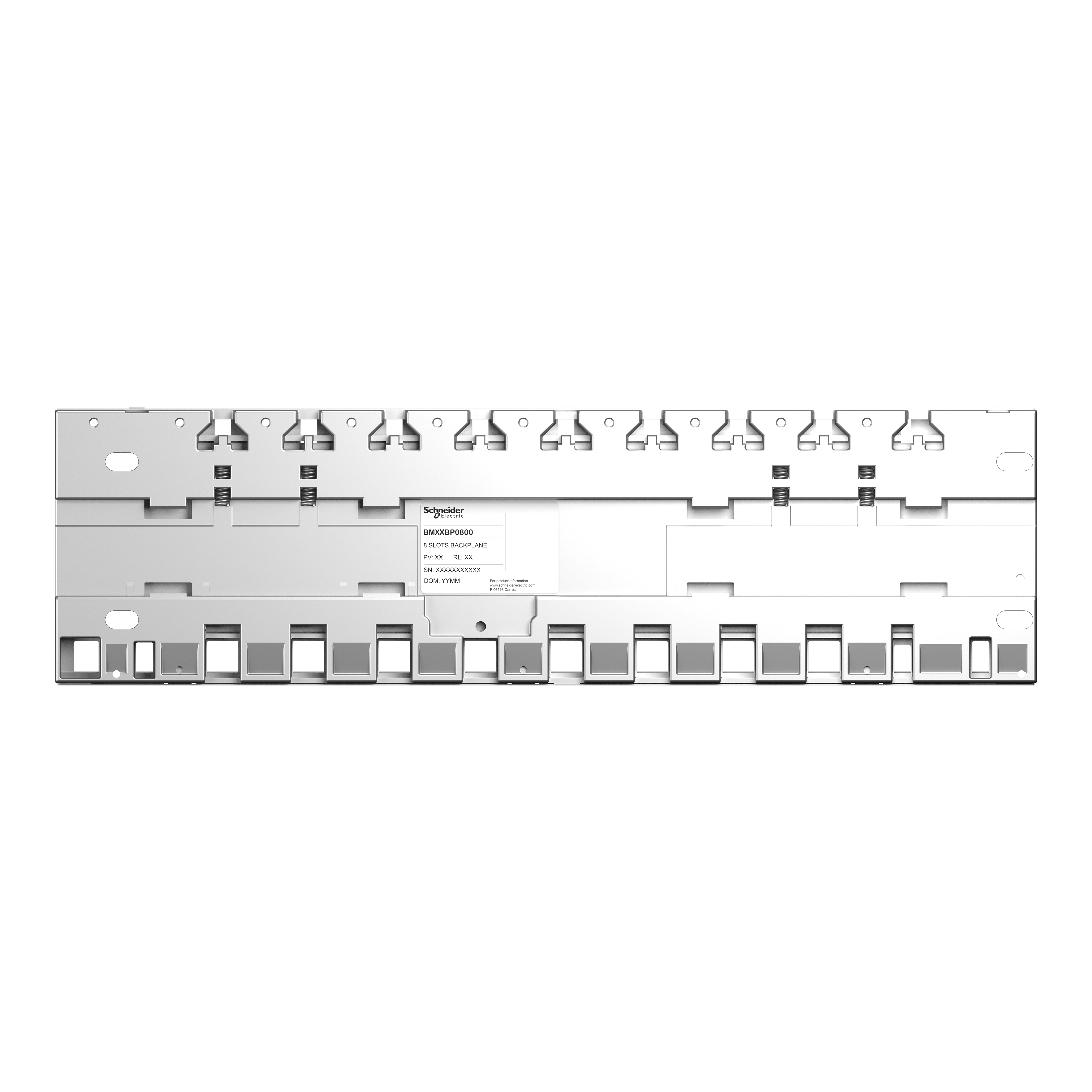 schneider electric Grundrack 8 modulplatser