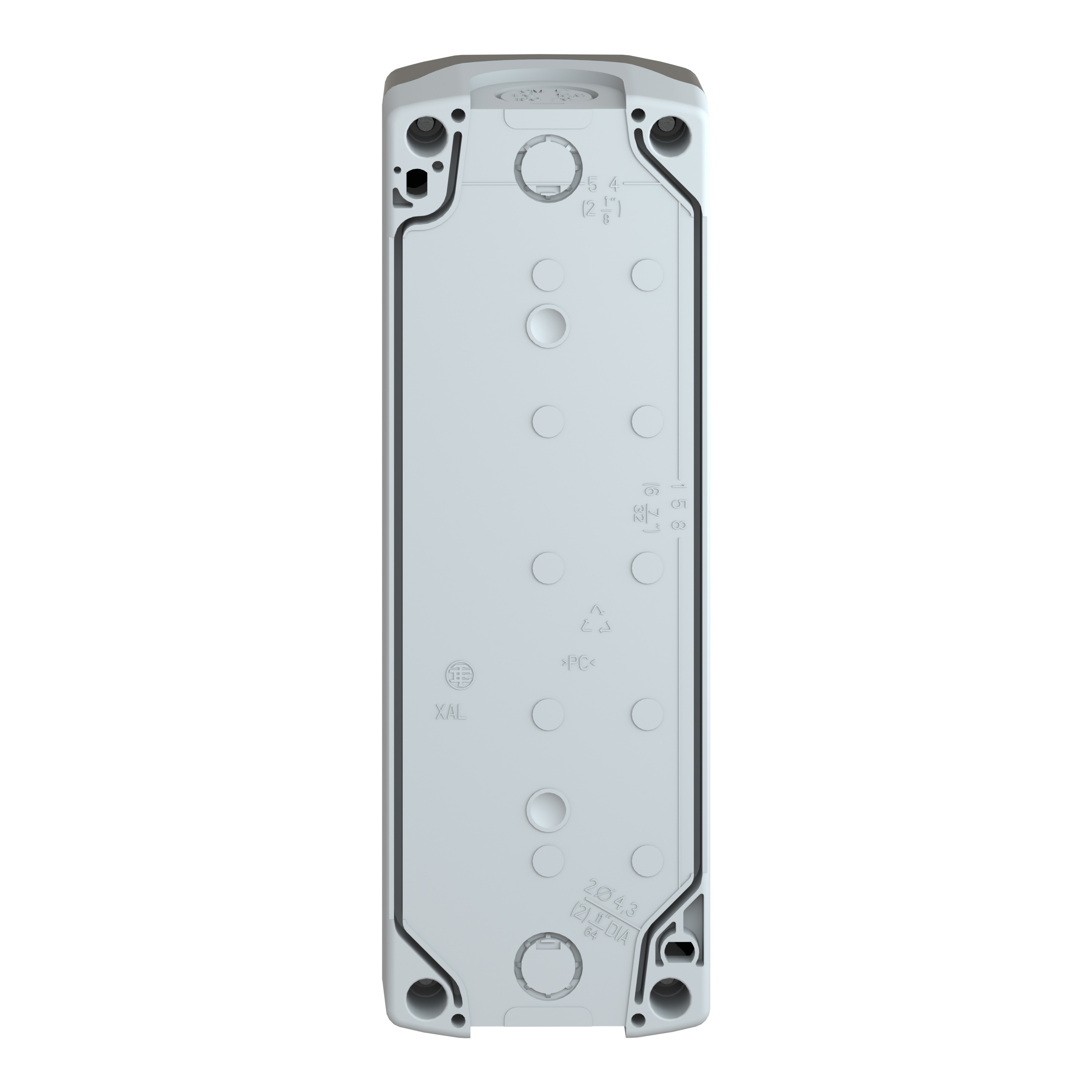 schneider electric Painikekotelo schneider xald05h7 5-aukkoa