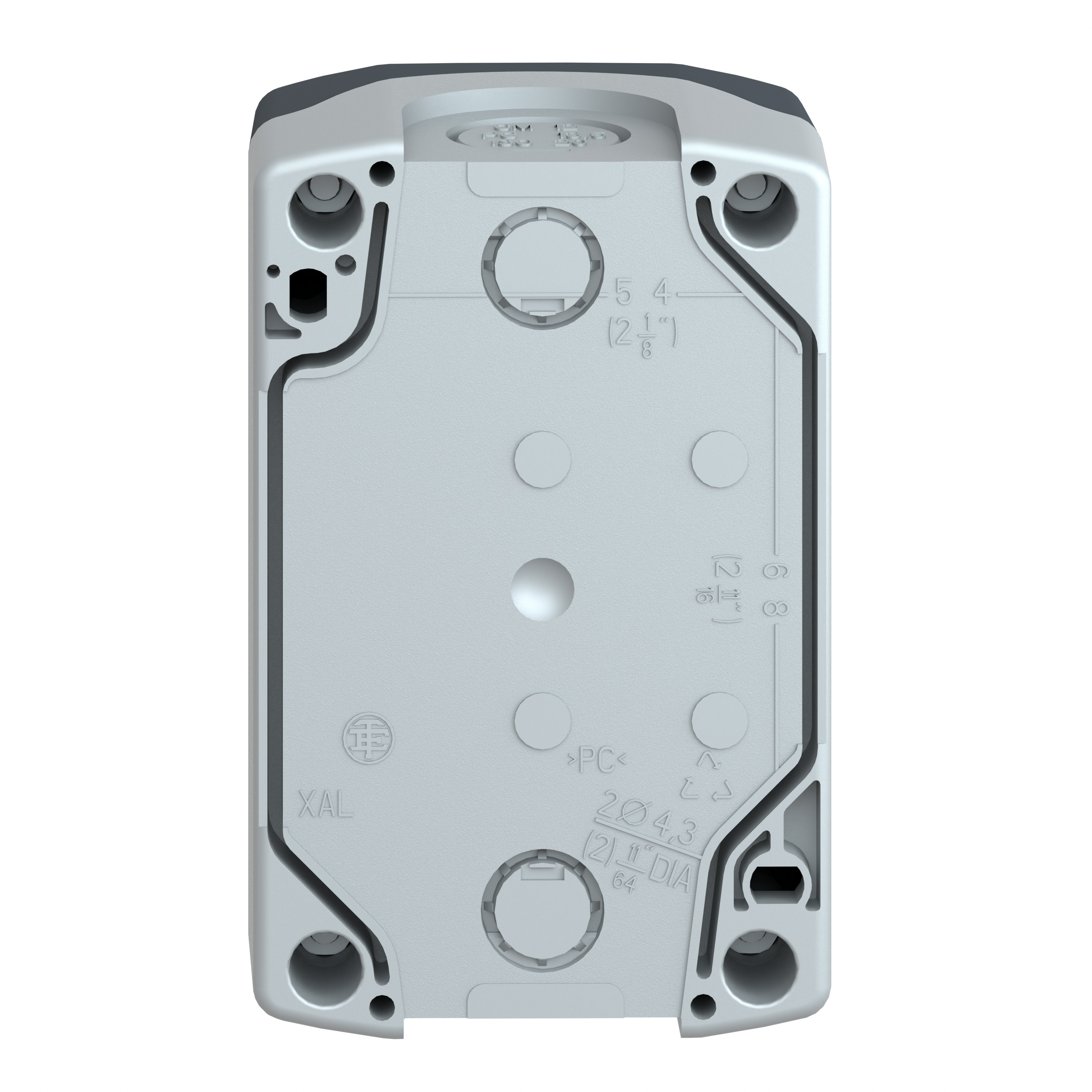 schneider electric Painikekotelo schneider xald222e ylös-alas