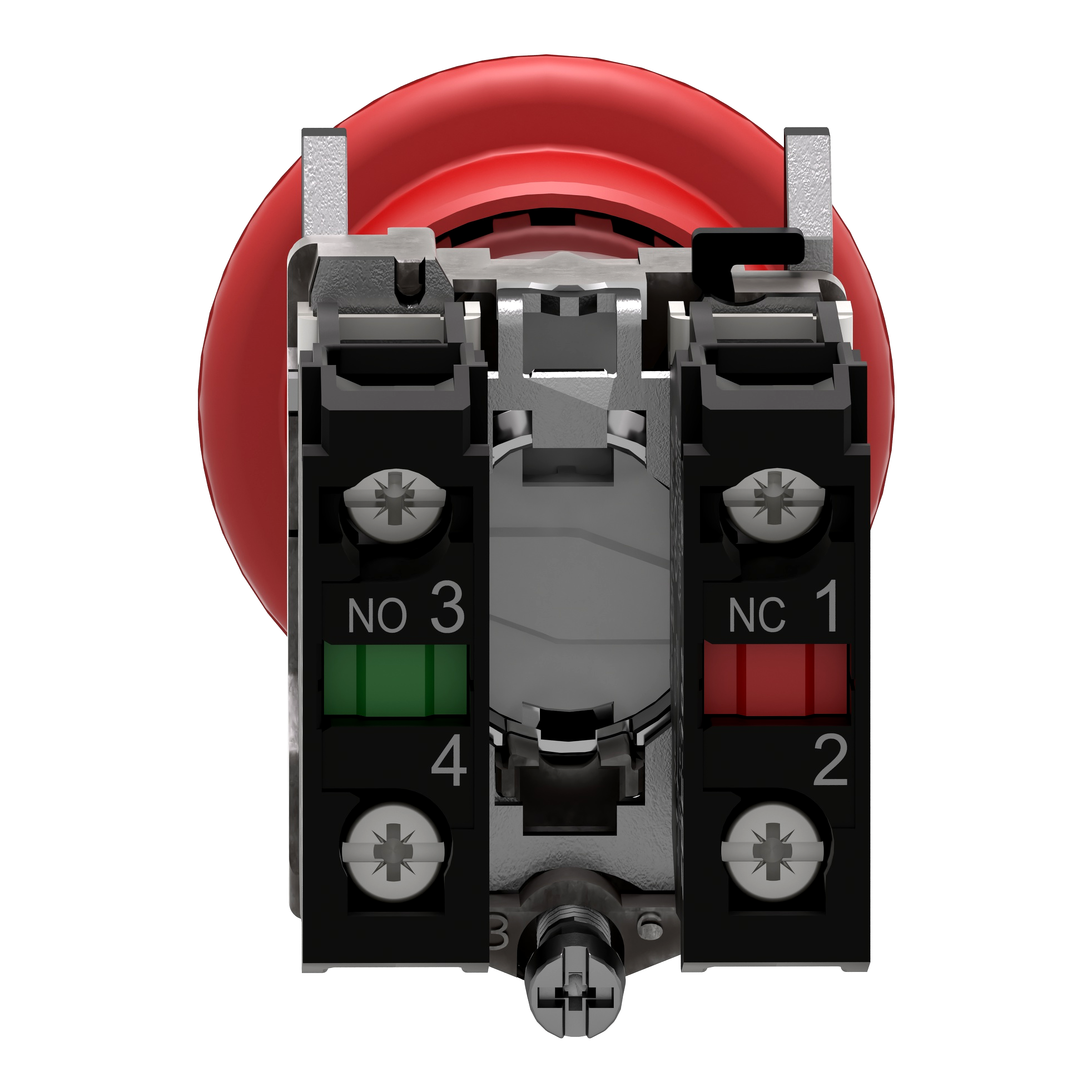 schneider electric Nødstopp m/nøkkel trigger acti xb4bs9445