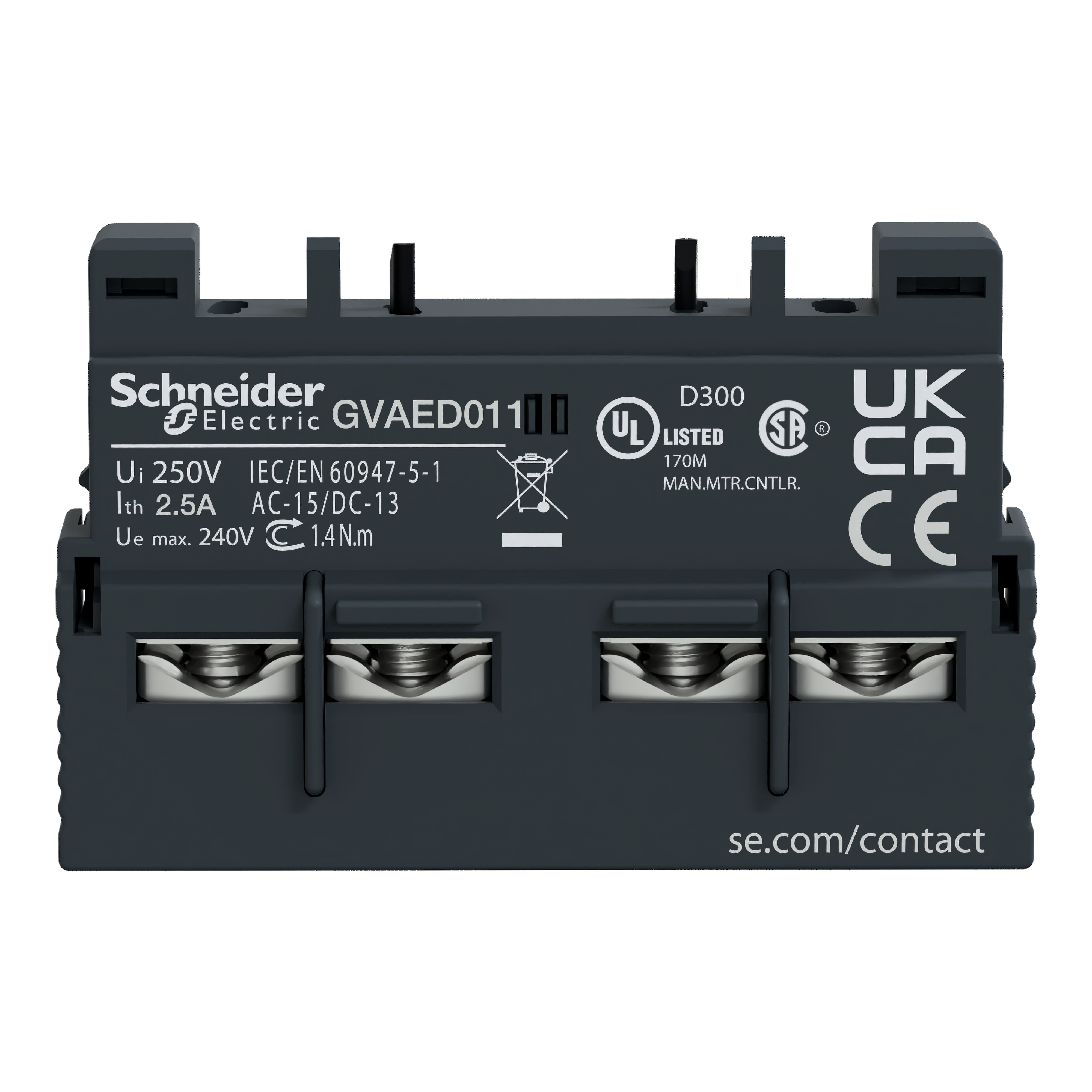 schneider electric Frontmont.br.feilsignno+nc gvaed011