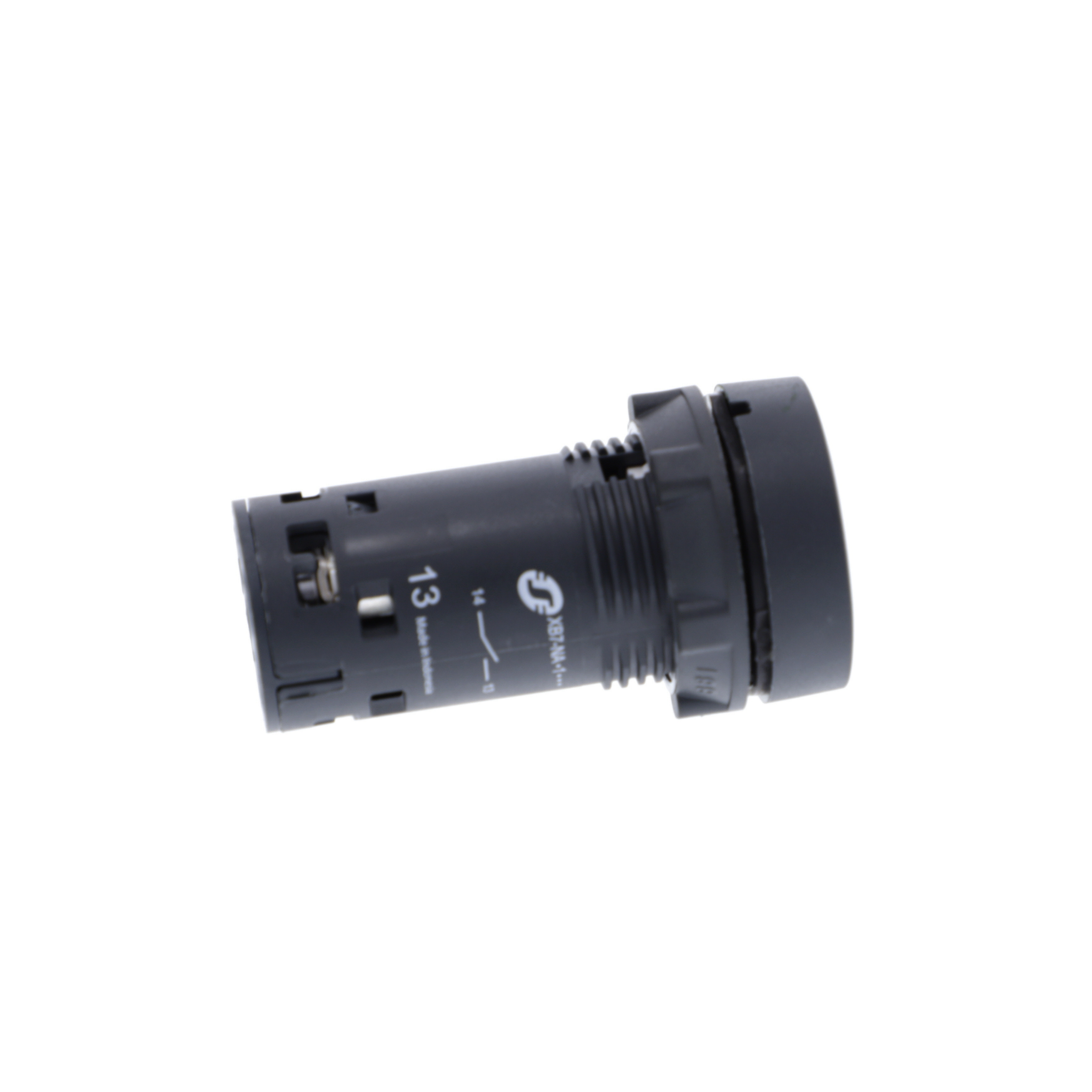 schneider electric Tryckkn vit 1no