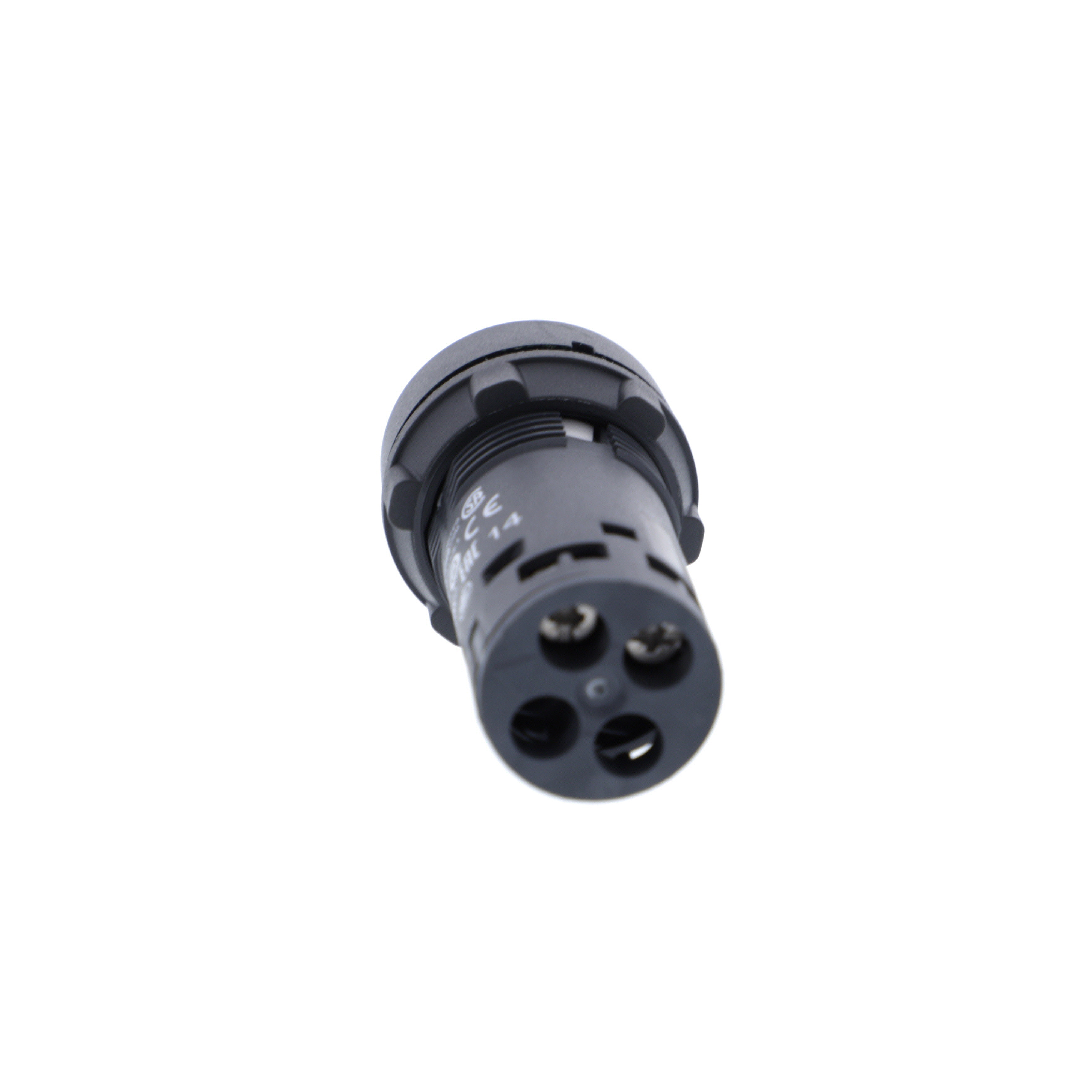 schneider electric Tryckkn vit 1no