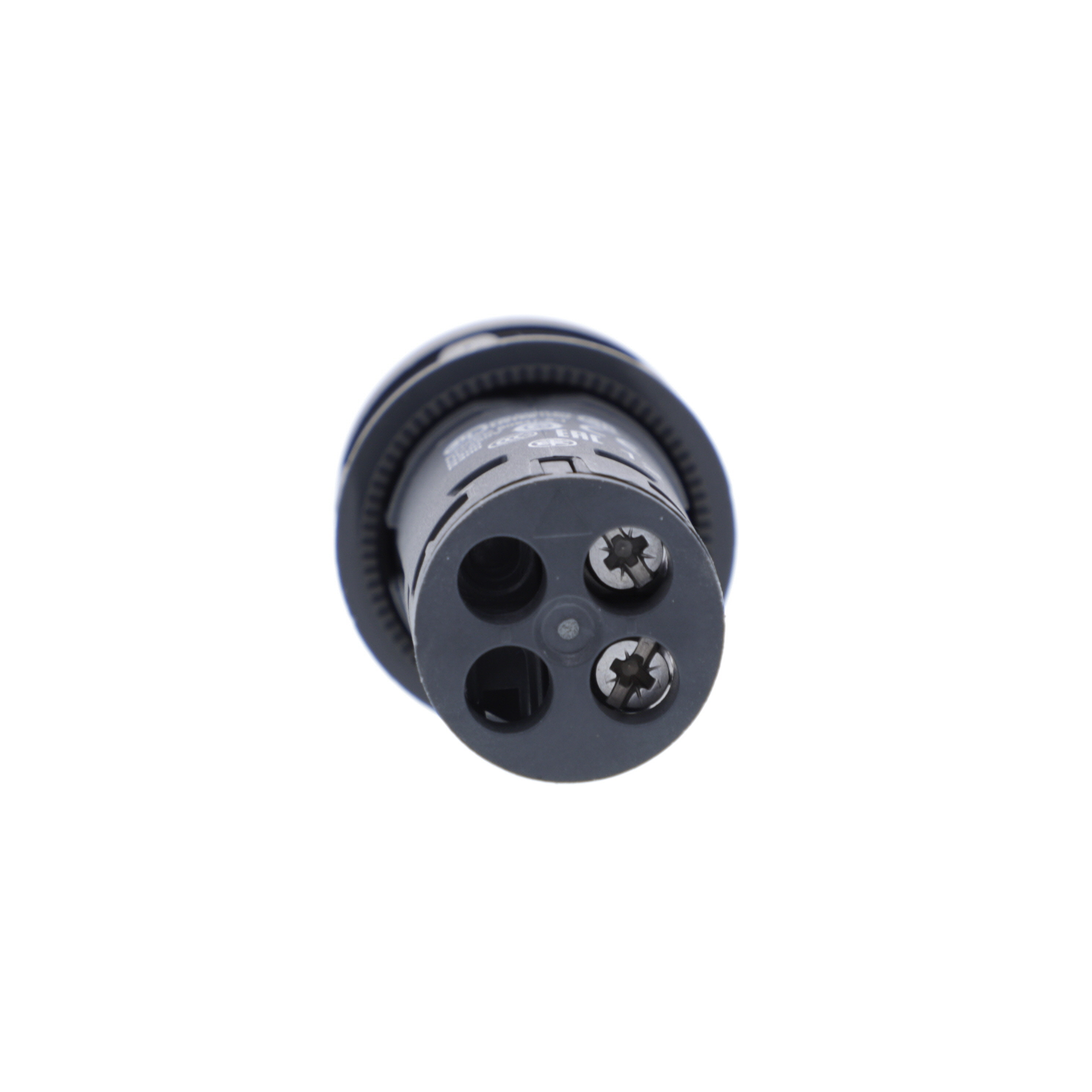 schneider electric Tryckkn röd 1nc stop