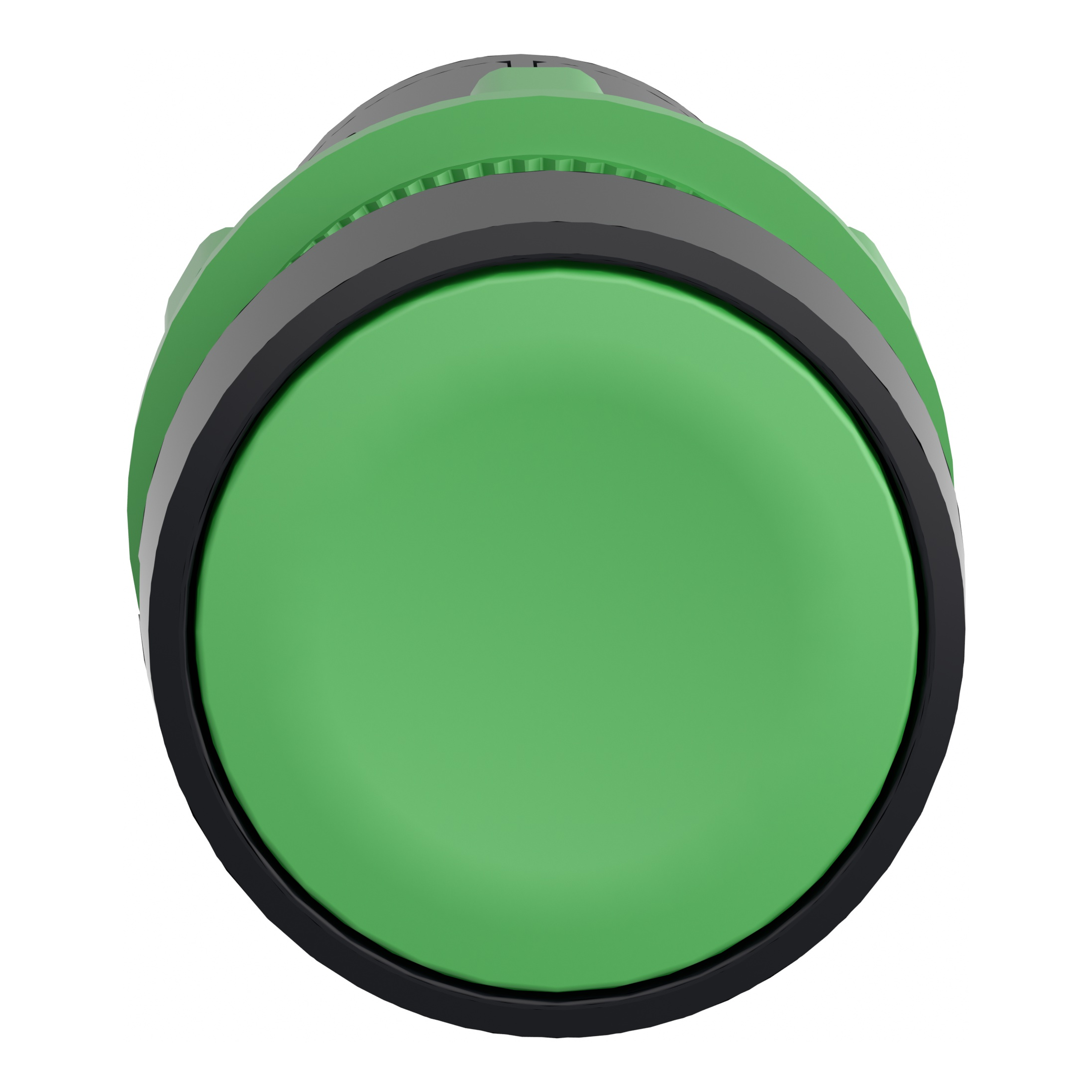 schneider electric Tryckkn grön 1no