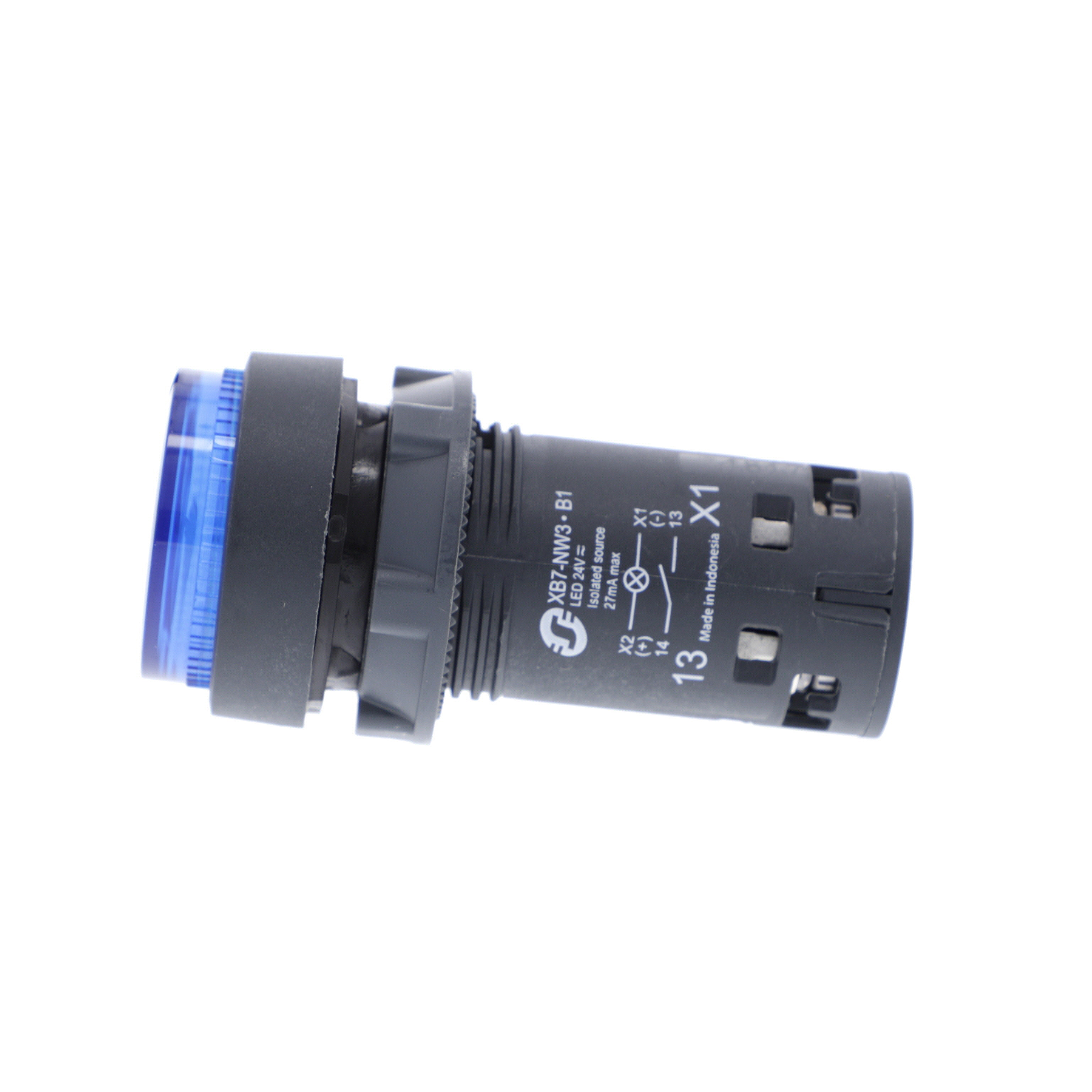 schneider electric Lamp-tk led 1no blå 24v