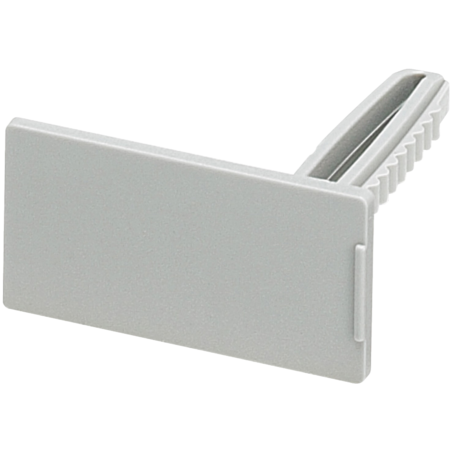 Merkeholder for endestopper