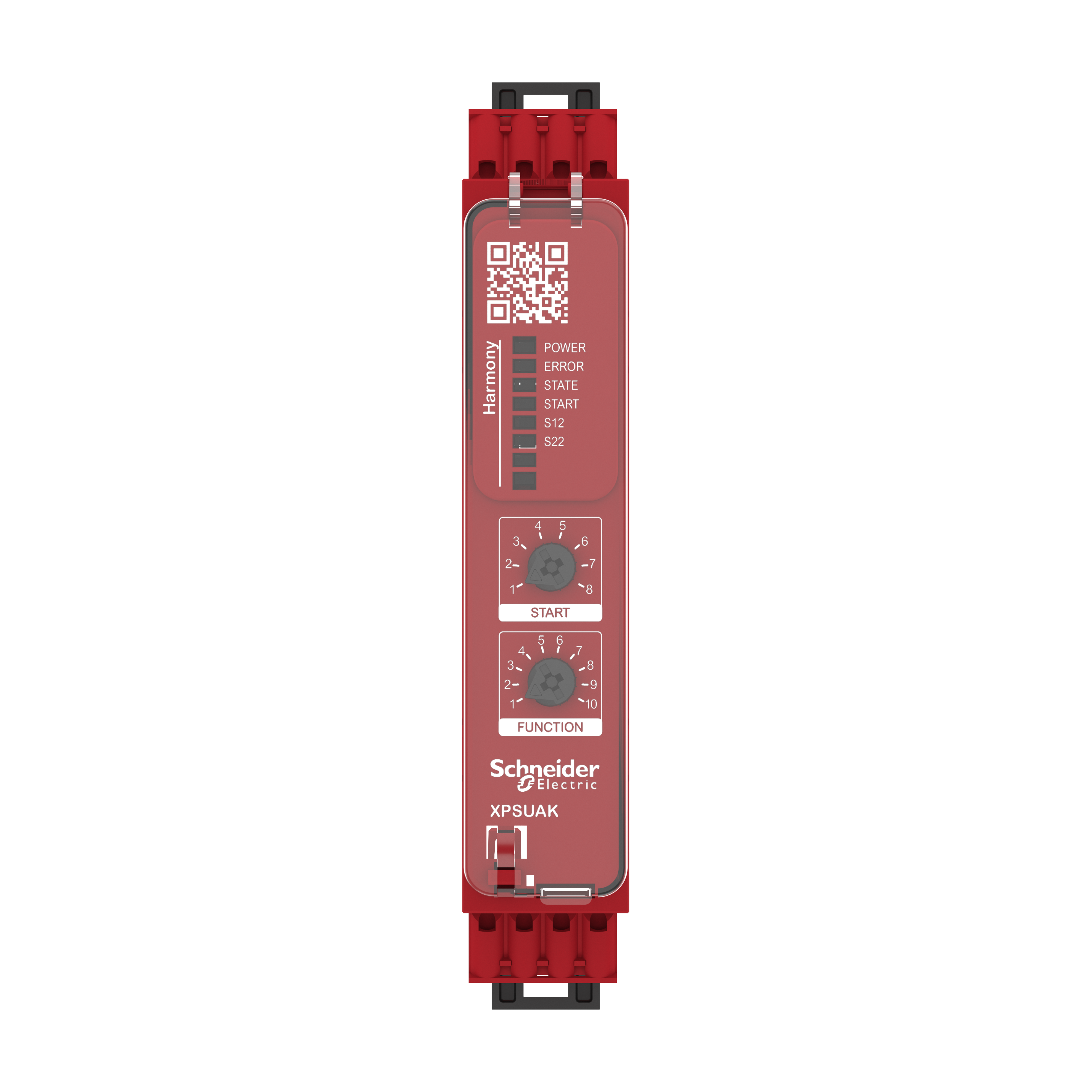 schneider electric Skyddsrelä preventa xpsuak12ac , cat 4, 24v fjäder