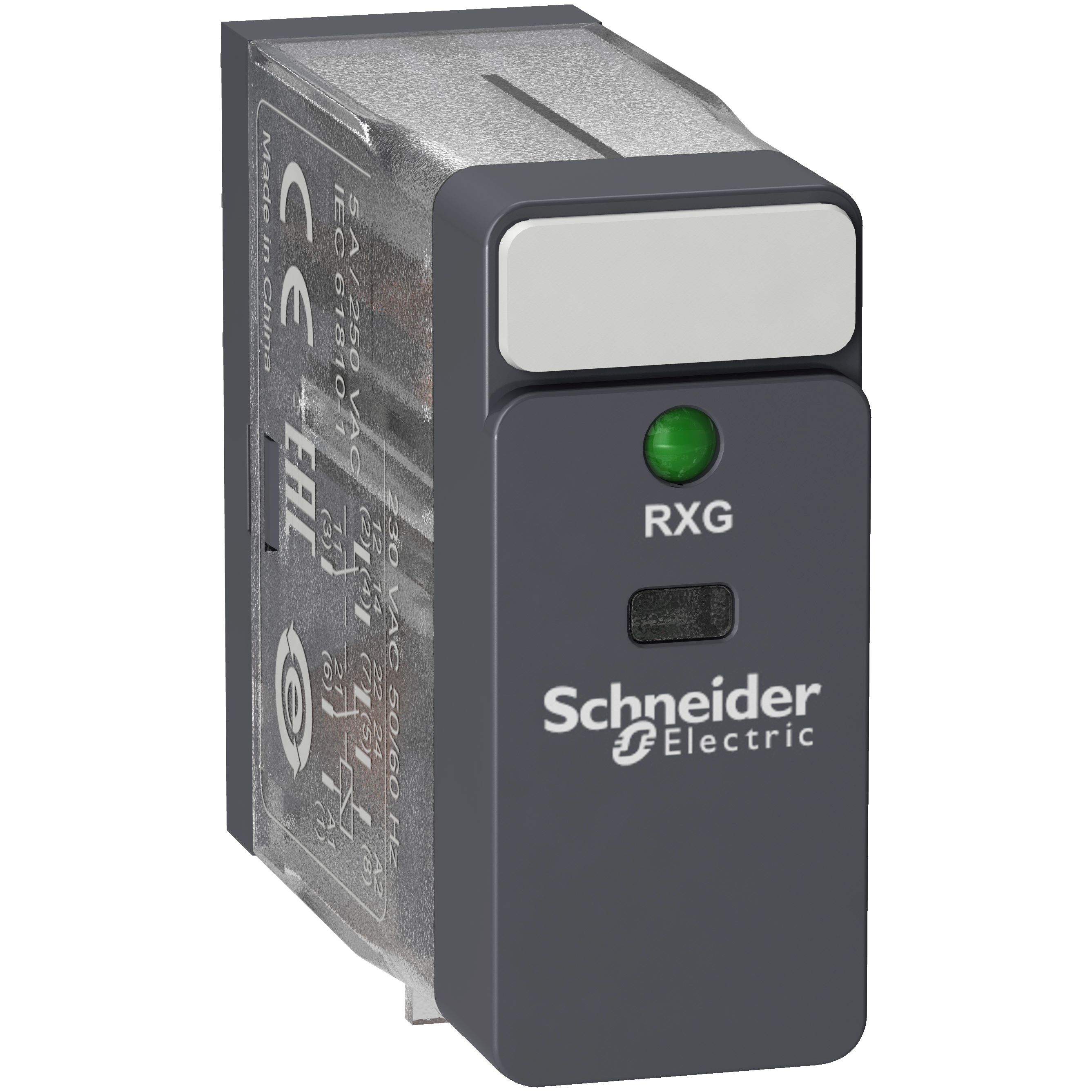 schneider electric Plug-in relay 120vac 2 c/o 5a led