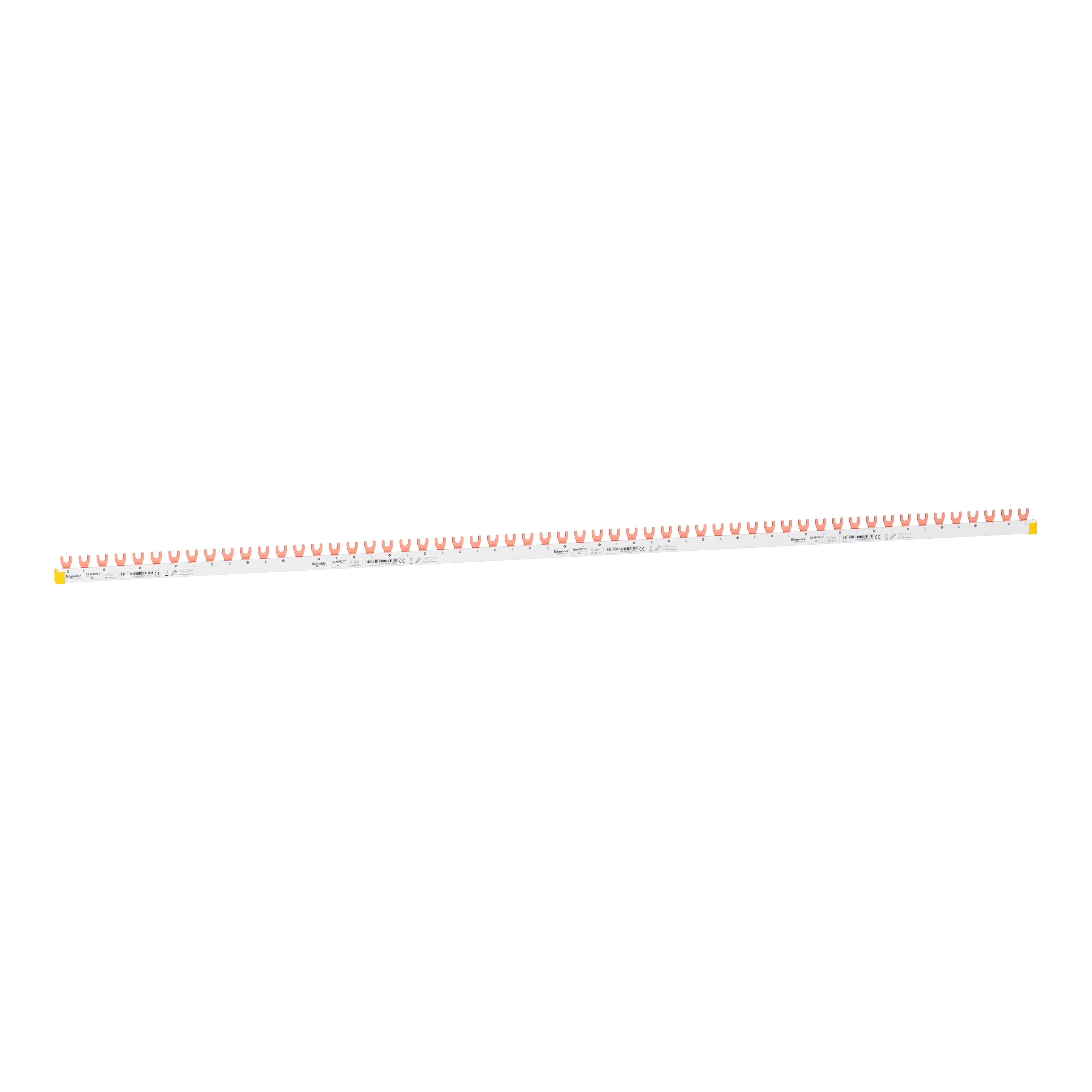 Samleskinne Gaffel 2P L1L2 57M