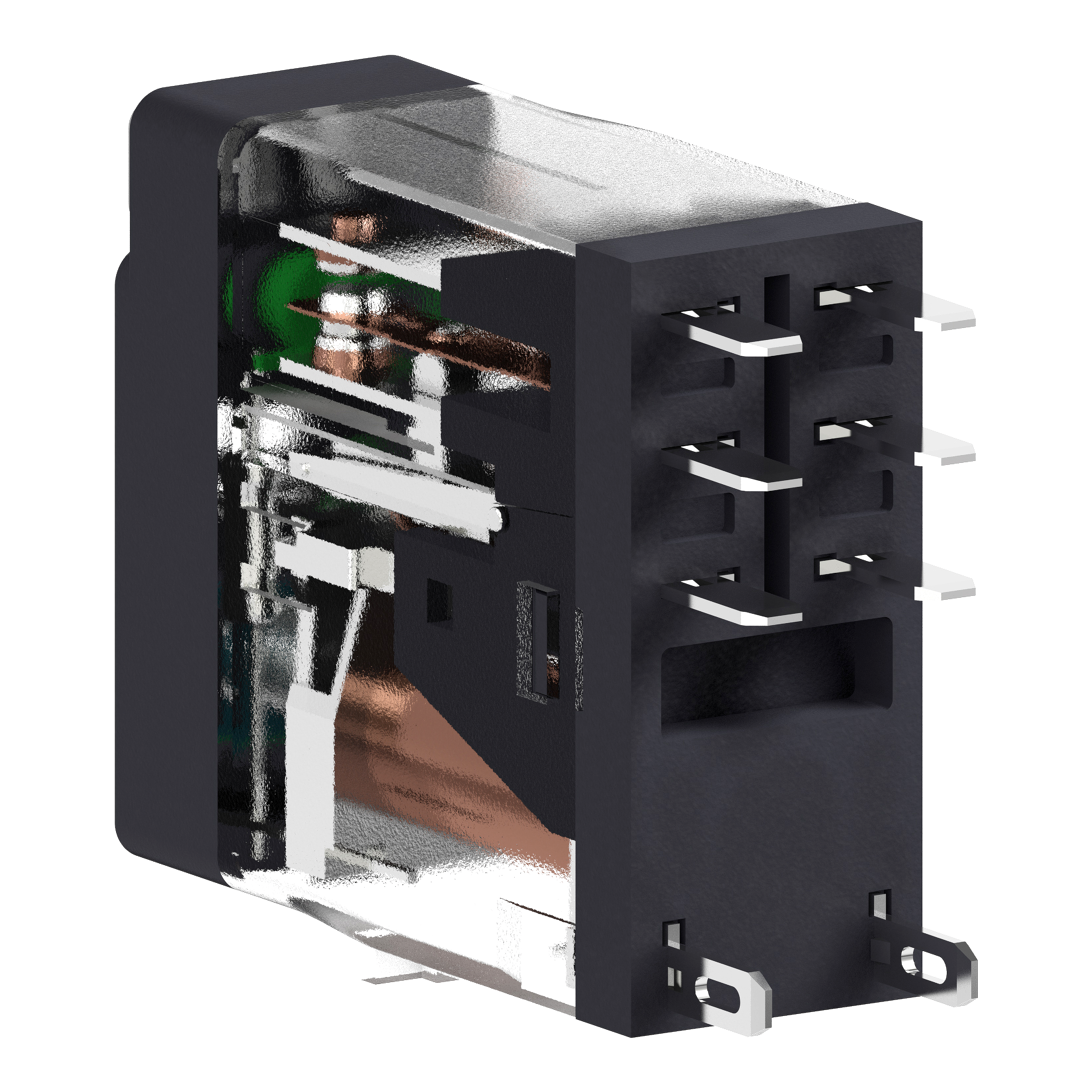 schneider electric Pistokantarele zelio rxg 48vdc 2 c/o 5a lukit. led