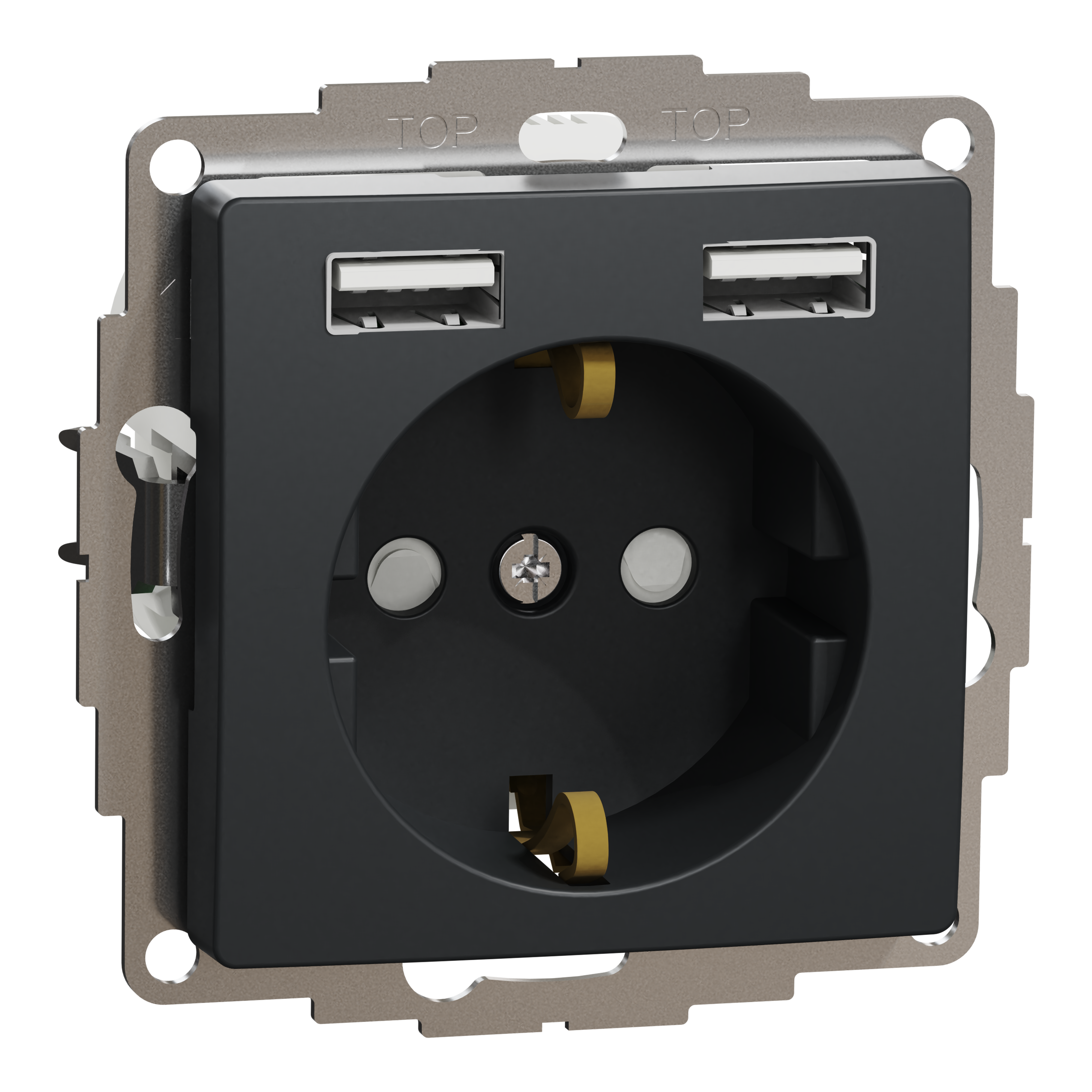 SEDNA DESIGN PISTIKUPESA MAANDUSEGA VK +2xUSB ANTRAT