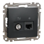SEDNA DESIGN SIDEPESA 1xRJ45 CAT6+TV 4dB LÕPP ANTRAT