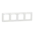 schneider electric 4-vietis rėmelis baltas