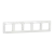 schneider electric 5-vietis rėmelis baltas