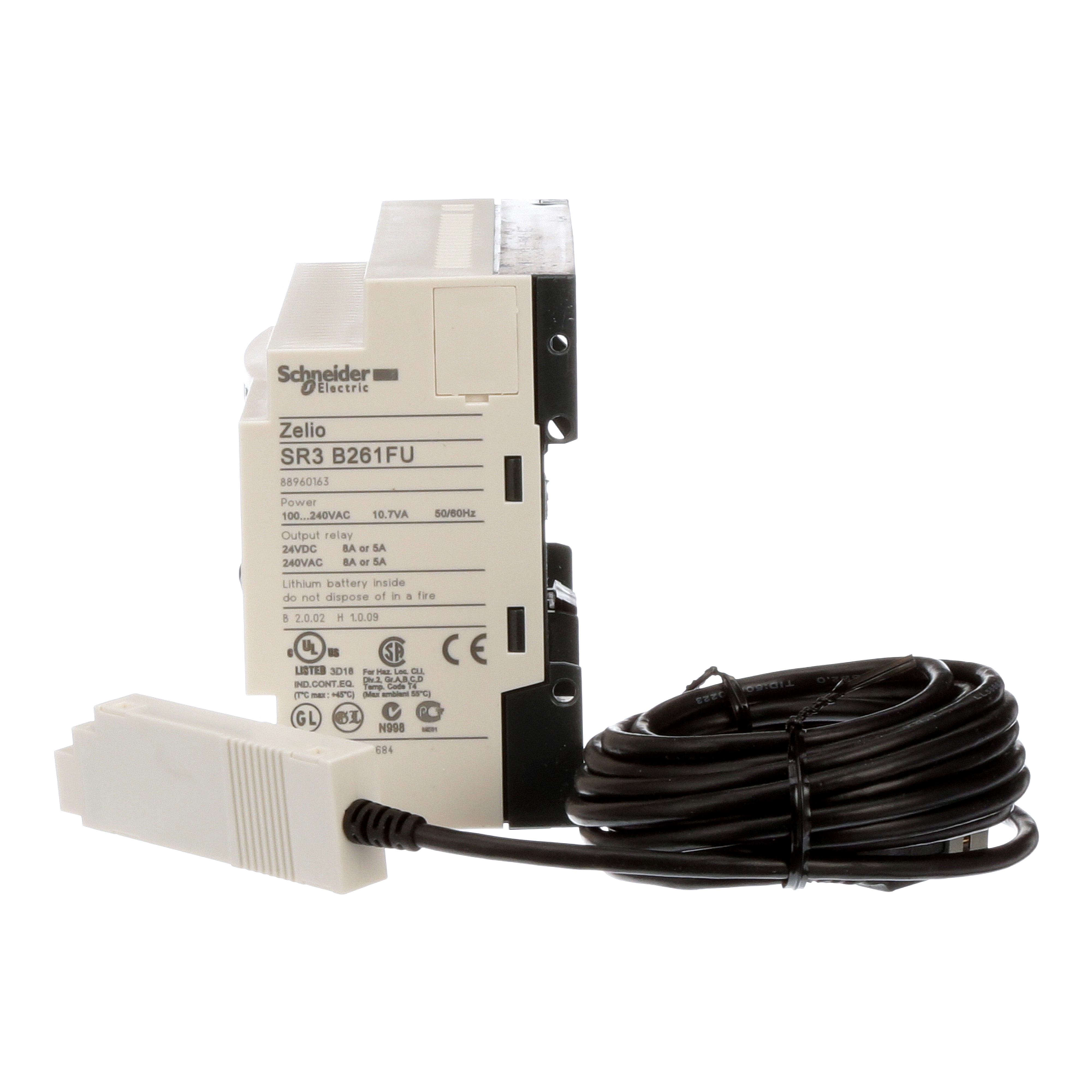 schneider electric Zelio logic sr3 startpakke 240 sr3pack2fu