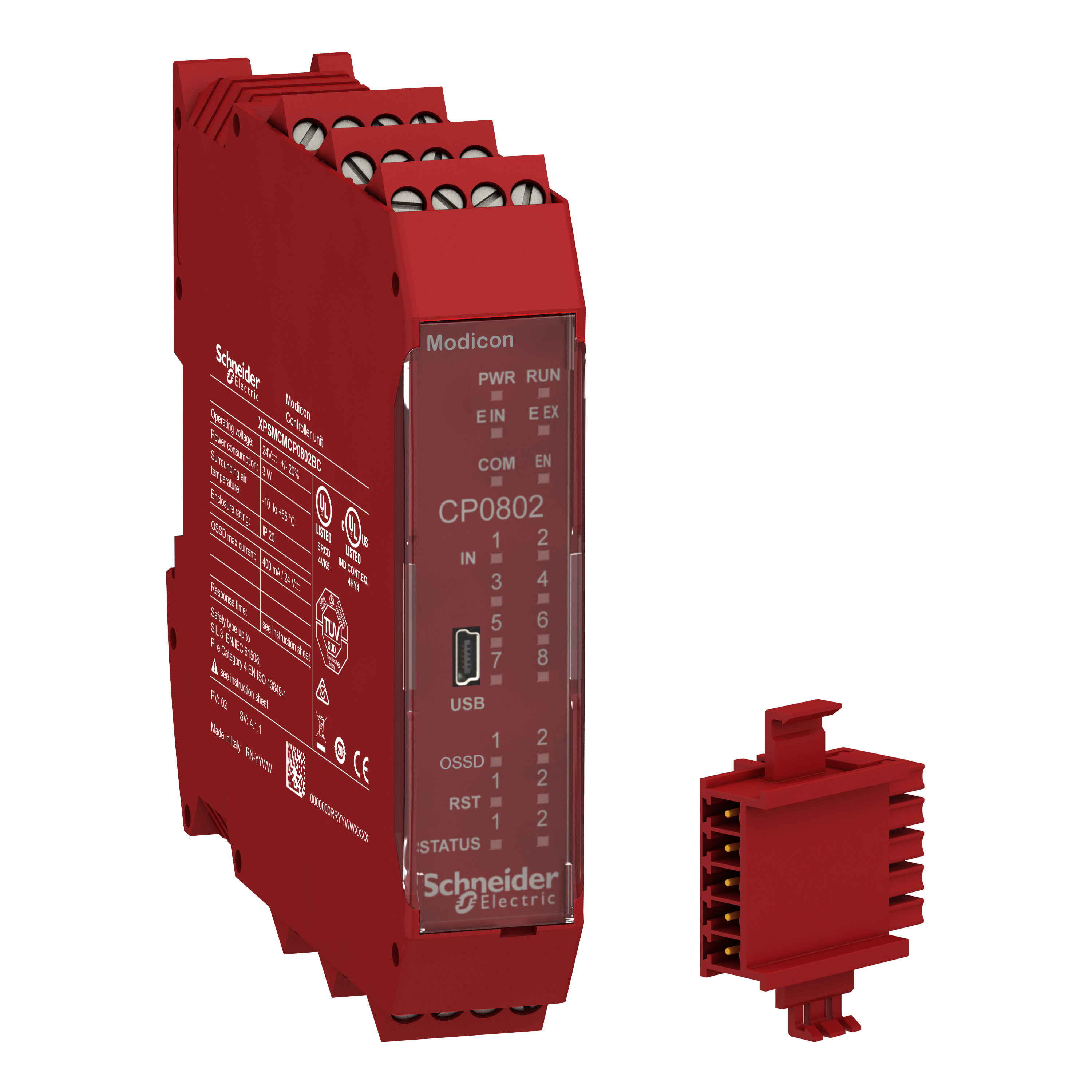 SKYDDSRELÄ MODICON XPSMCMCP0802BC