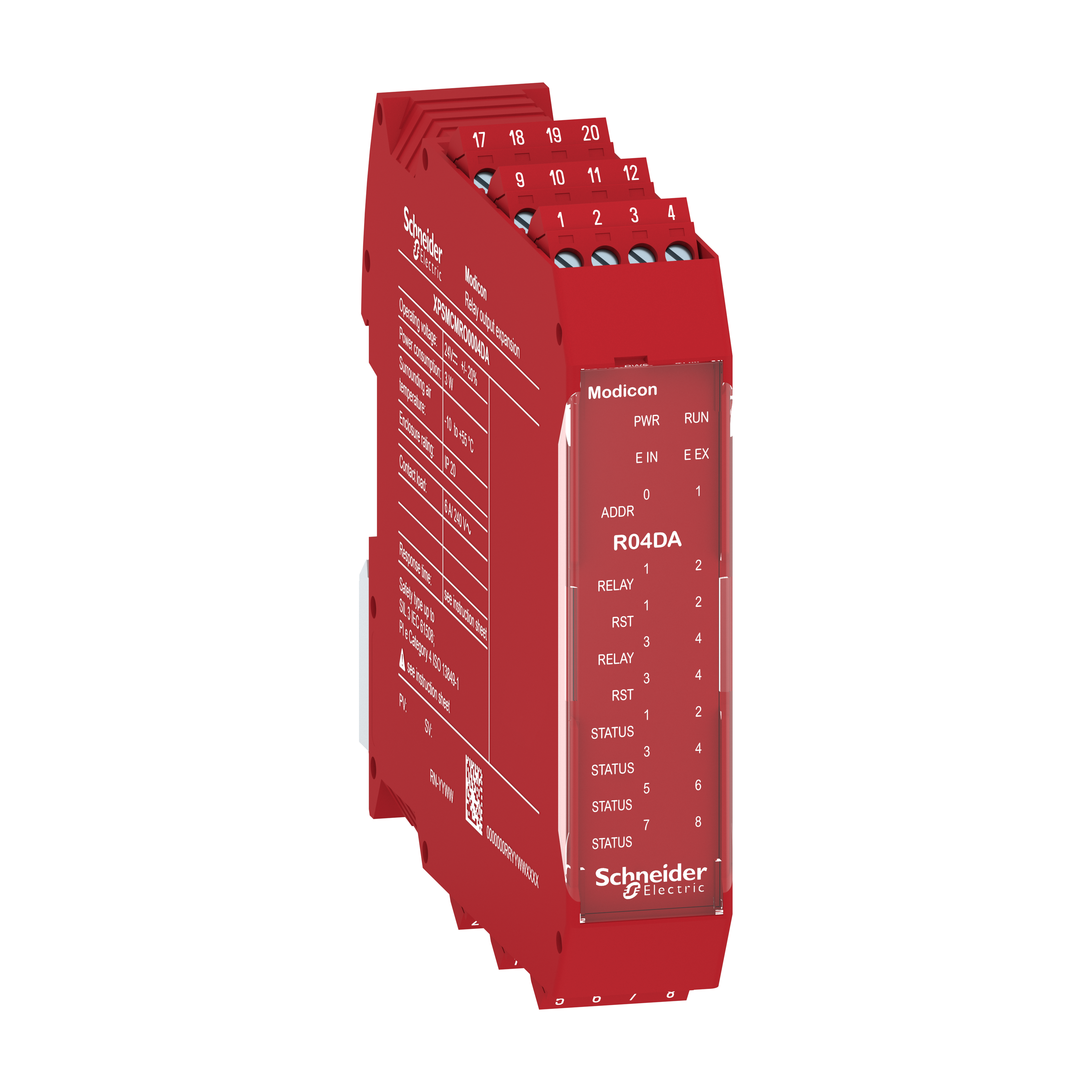 schneider electric Turvarele preventa 4 suojarele ulostuloa diag.