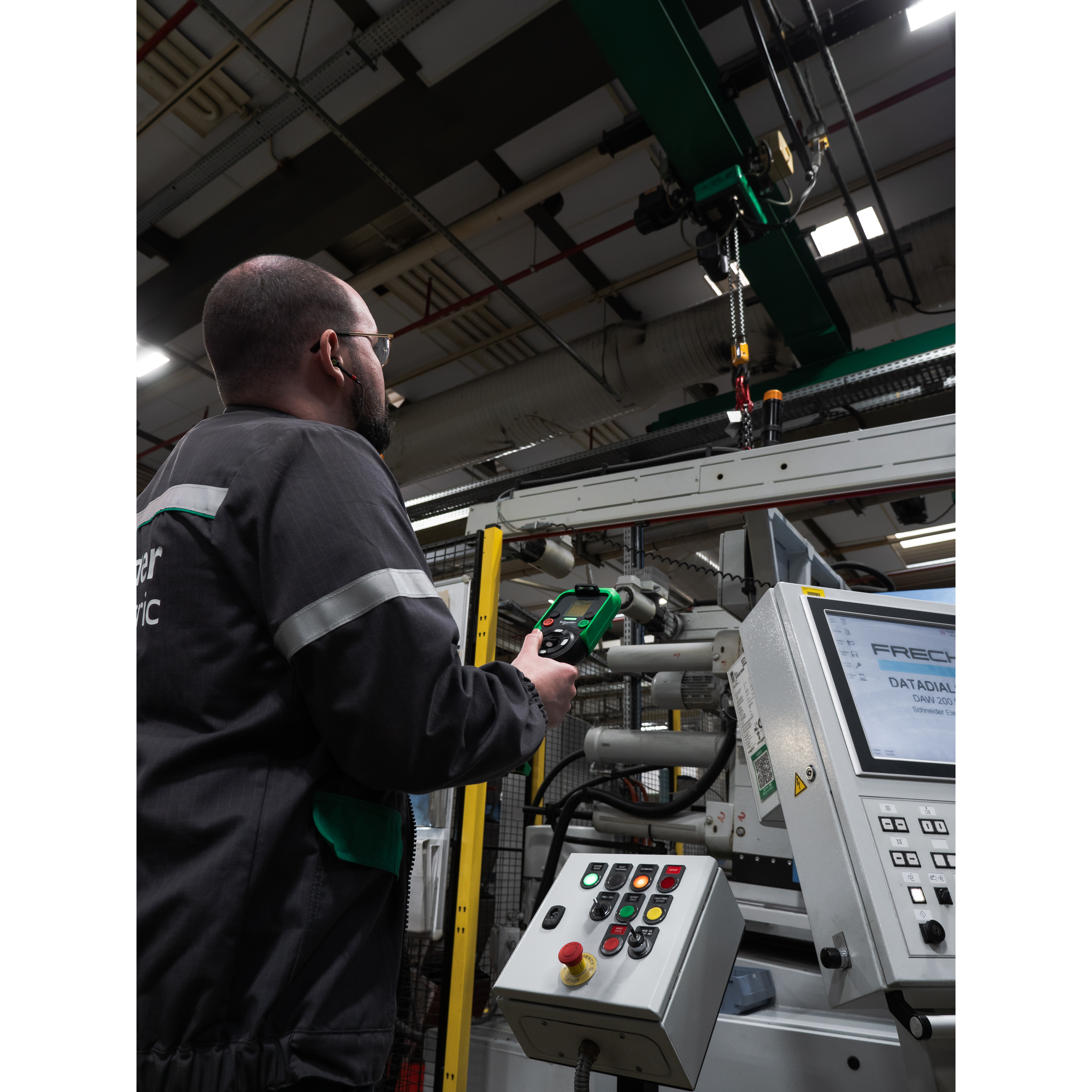 schneider electric Laddare handenhet radiosystem