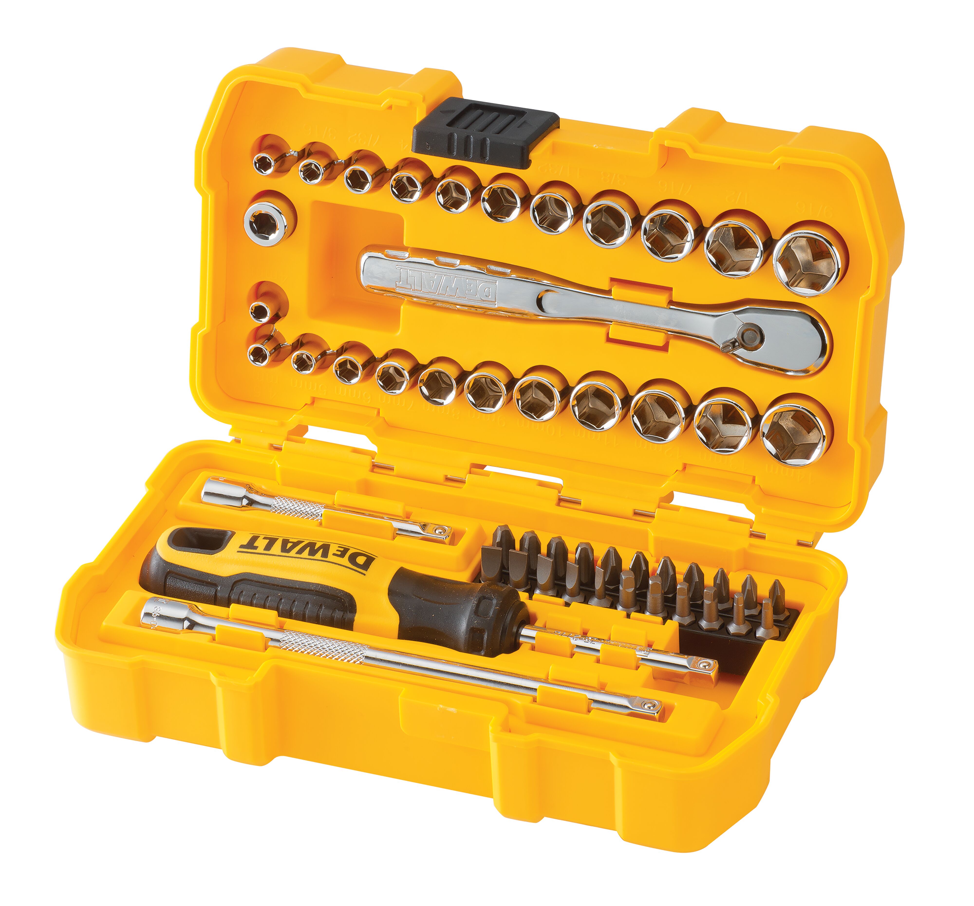 HYLSSET DEWALT 1/4 50 DELAR