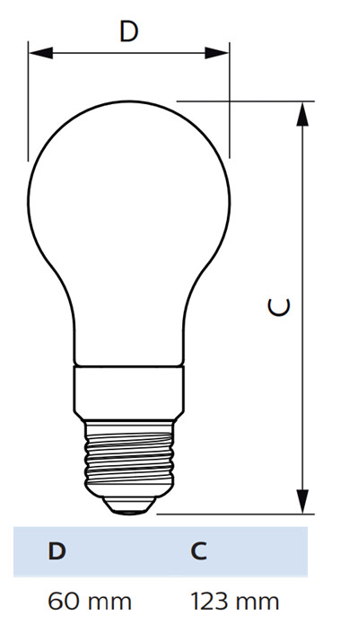 philips Standardlampa master led e27 827 840lm 60w=4w fr d ue a