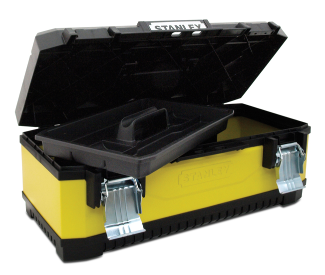 stanley Toolbox stanley yellow metal plastic 50cm
