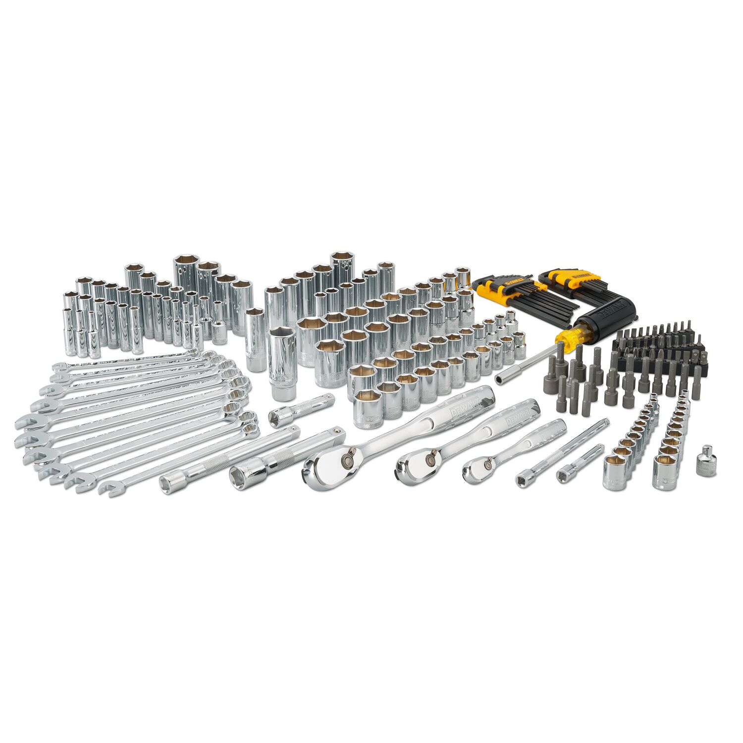 dewalt Hylsyavainsarja dewalt 1/43/8 1/2 205kpl