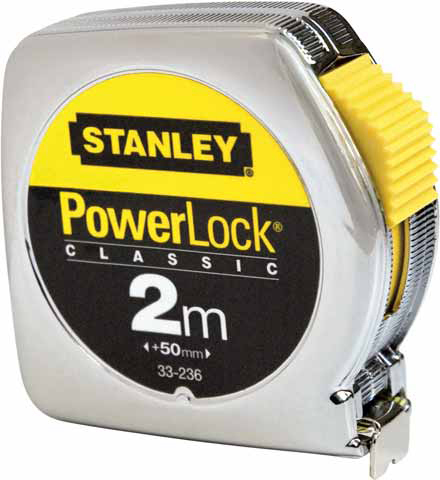 TAPE MEASURE STANLEY POWERLOCK 3M