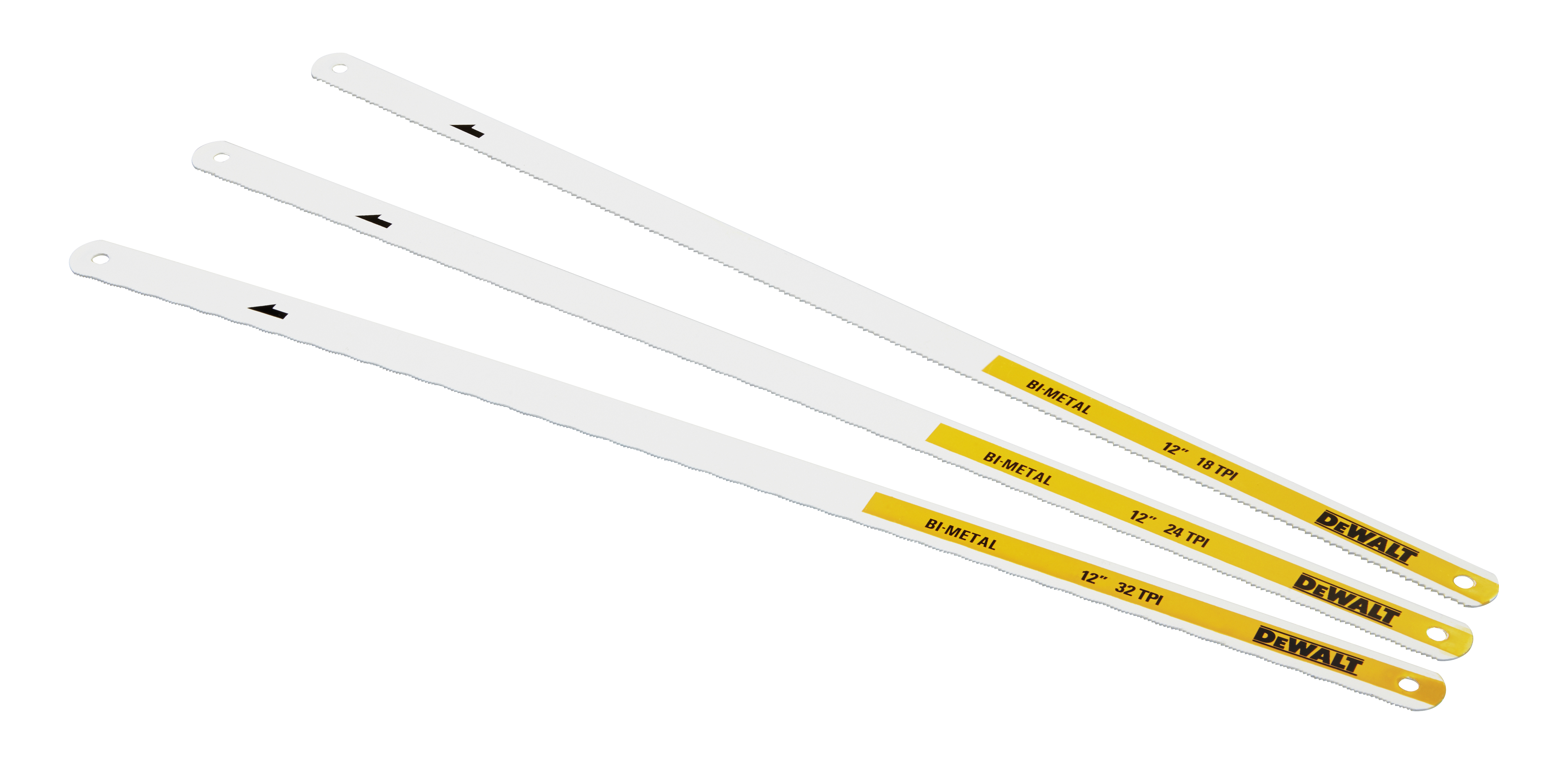 dewalt Rautasahanterät dewalt 3kpl