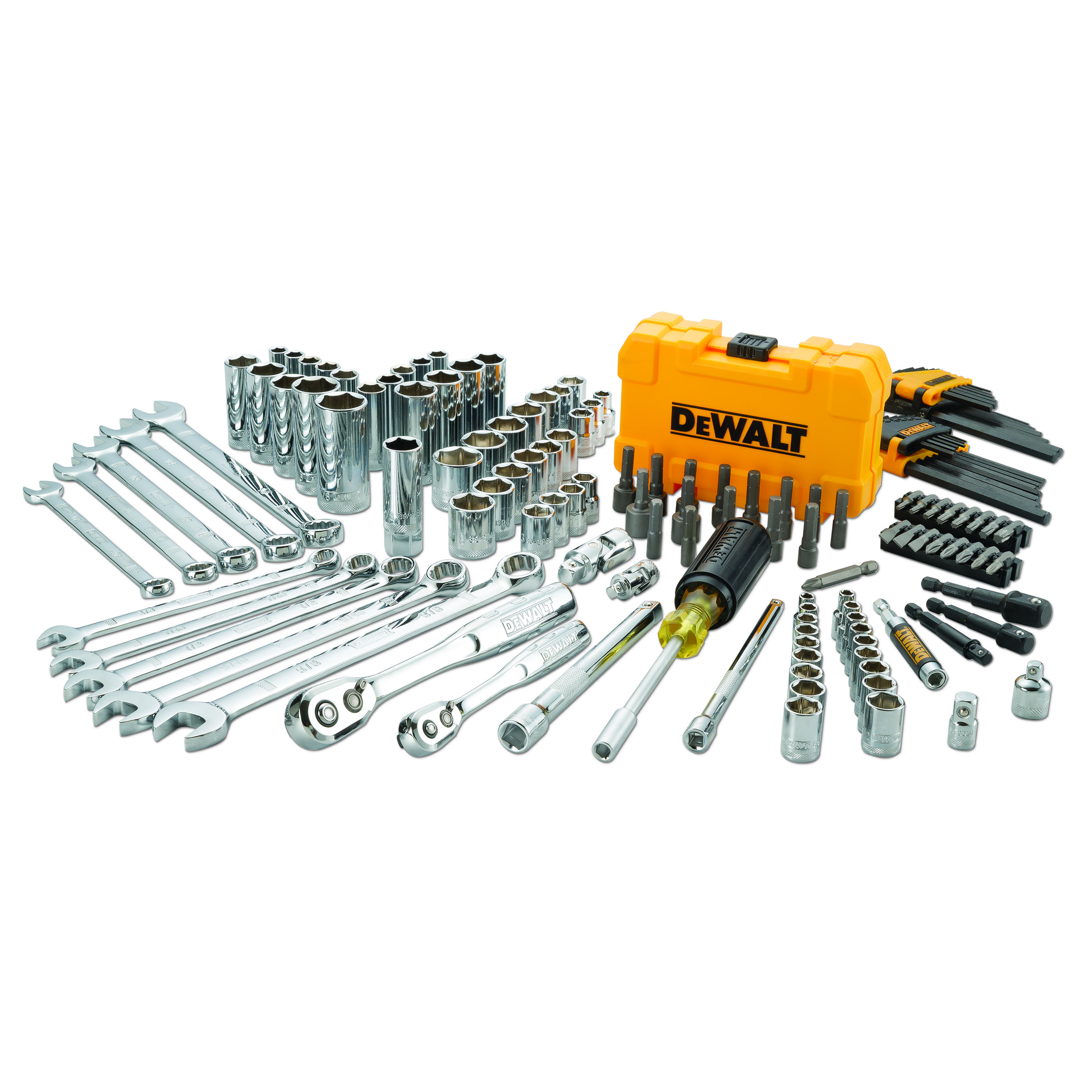 dewalt Hylsnycklar dewalt 1/4 3/8 142 delar