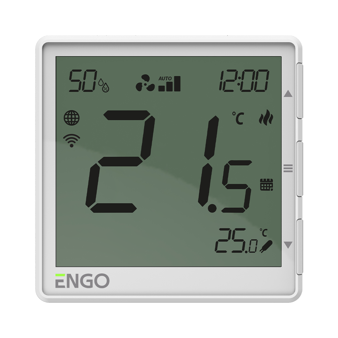 FAN-COILI TERMOSTAAT EFAN-24W WIFI 24V VALGE
