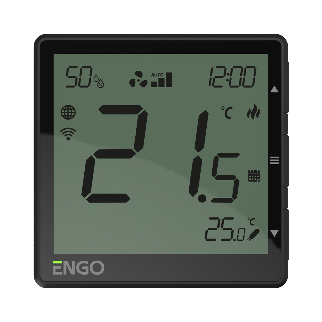 FAN-COILI TERMOSTAAT EFAN-24B WIFI 24V MUST